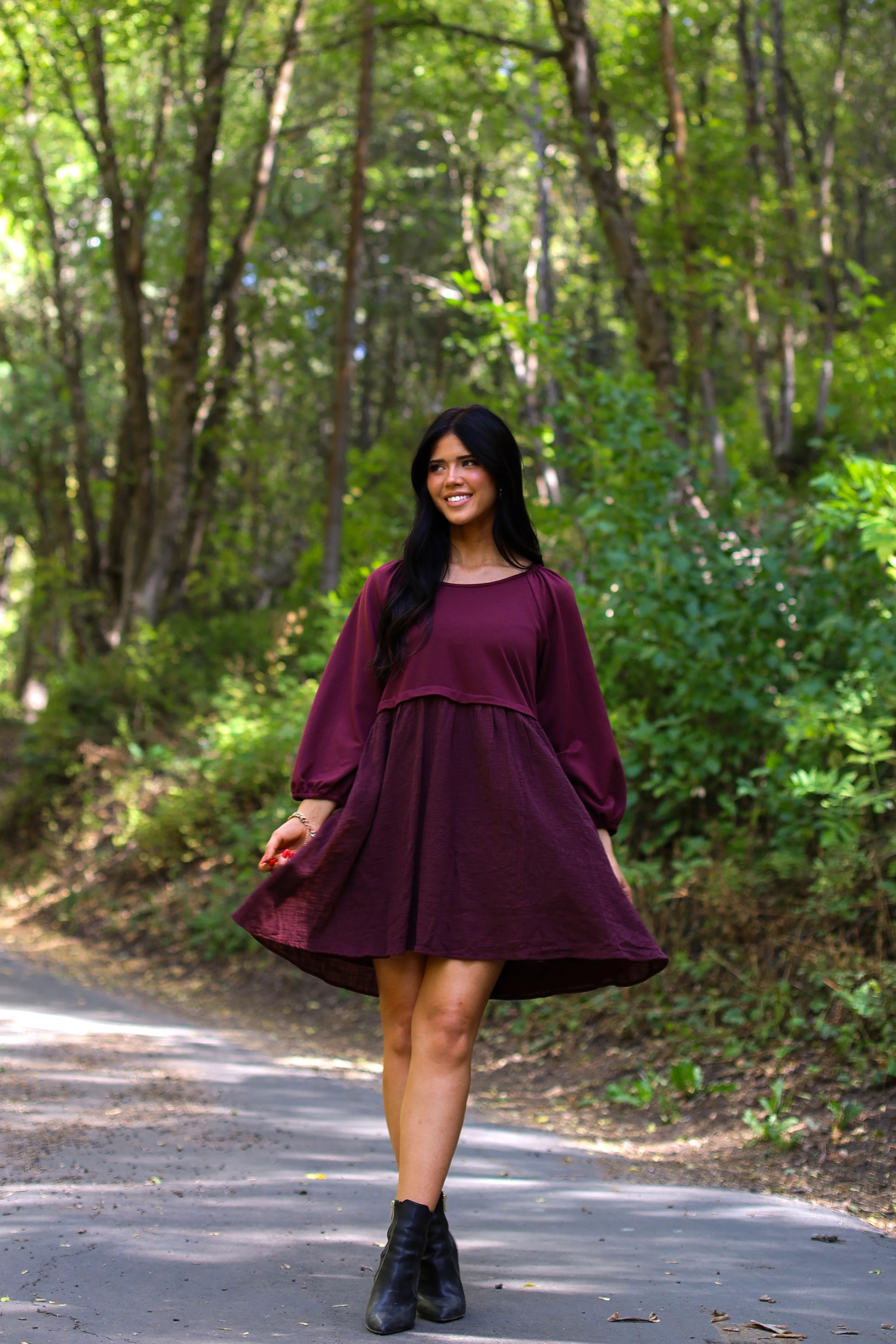 The Dawn Cranberry Dresses - XNAUWBI