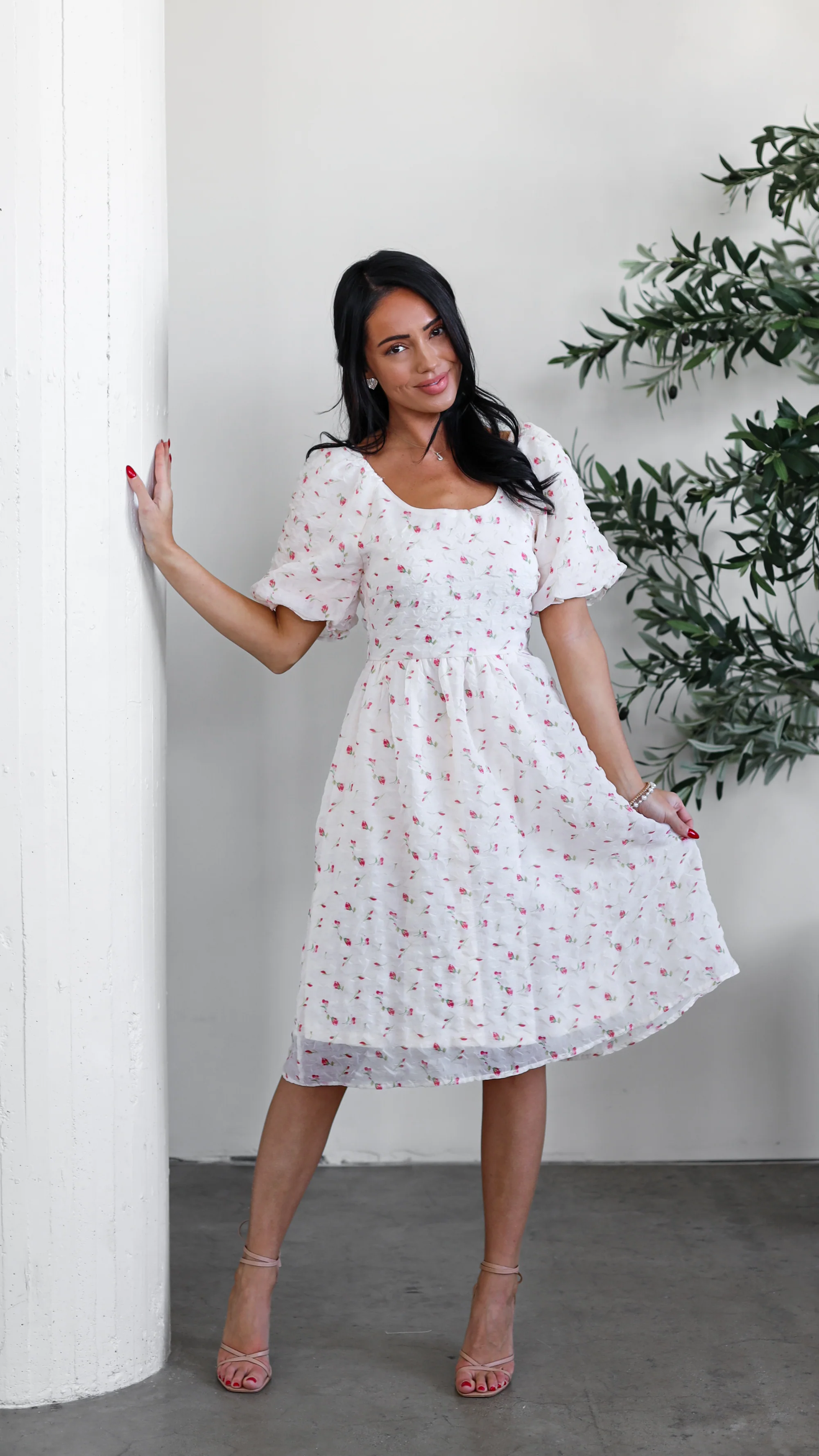 The Alta Raspberry Rose Dresses - XNAUWBI