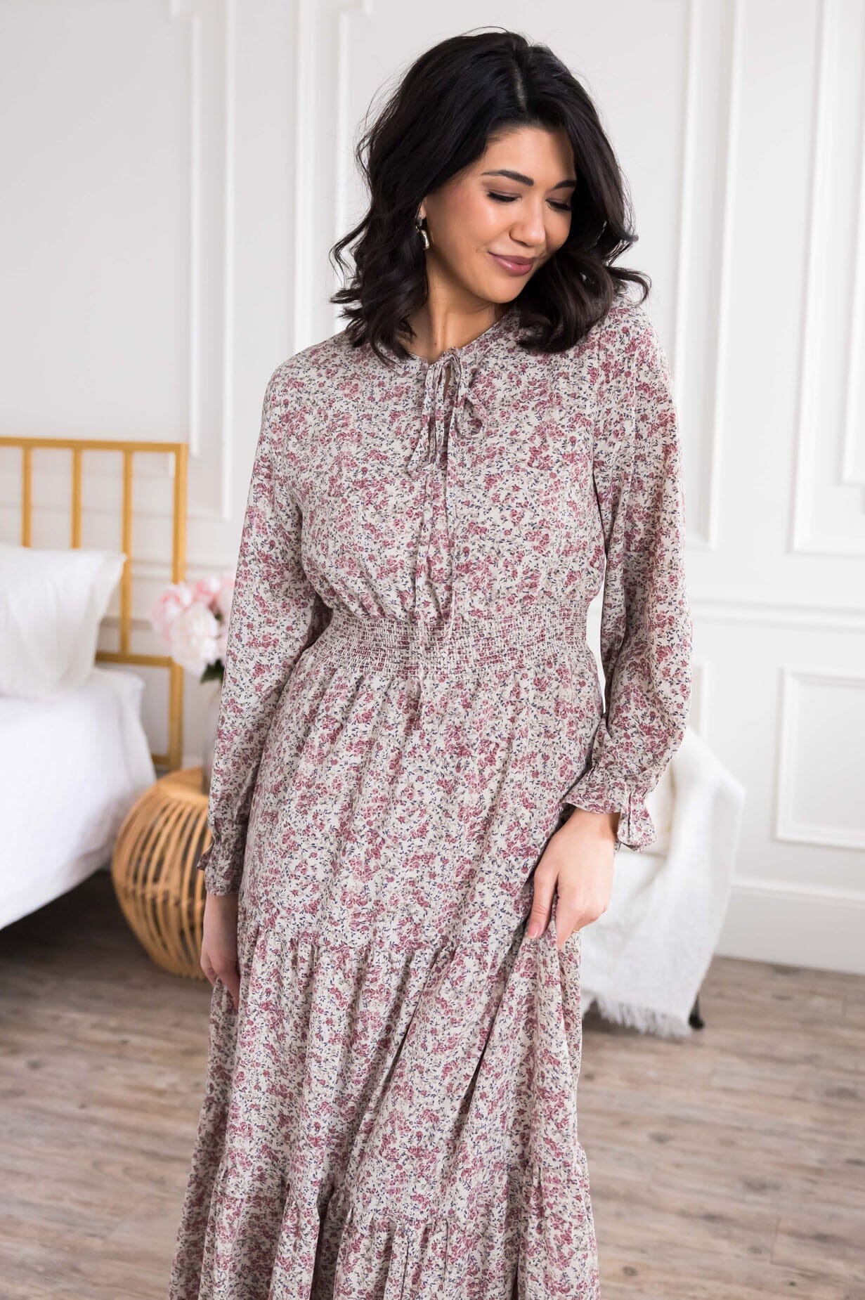 The Wesley Delicate Rose Dresses - XNAUWBI