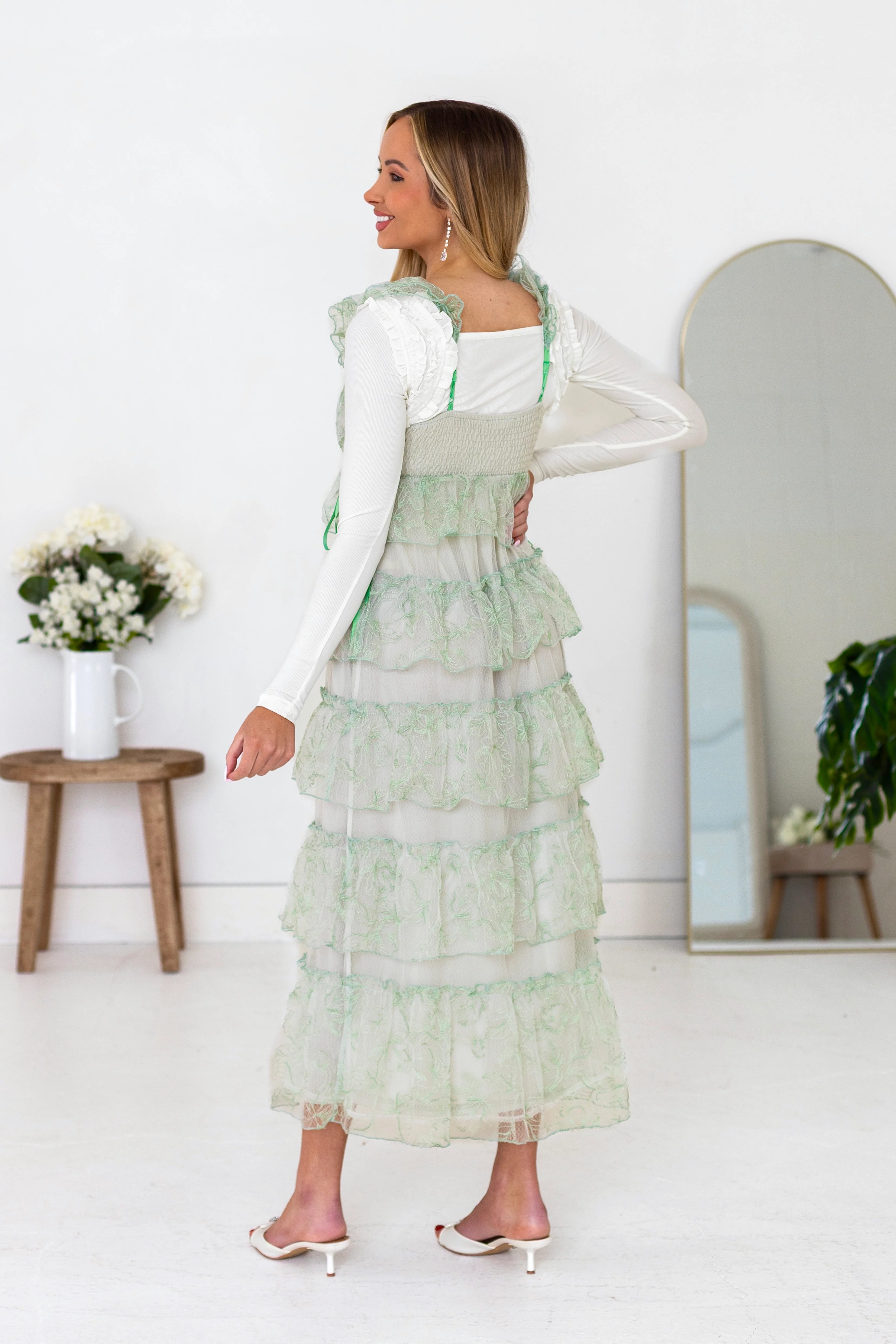 The Karella Mint Dresses - XNAUWBI