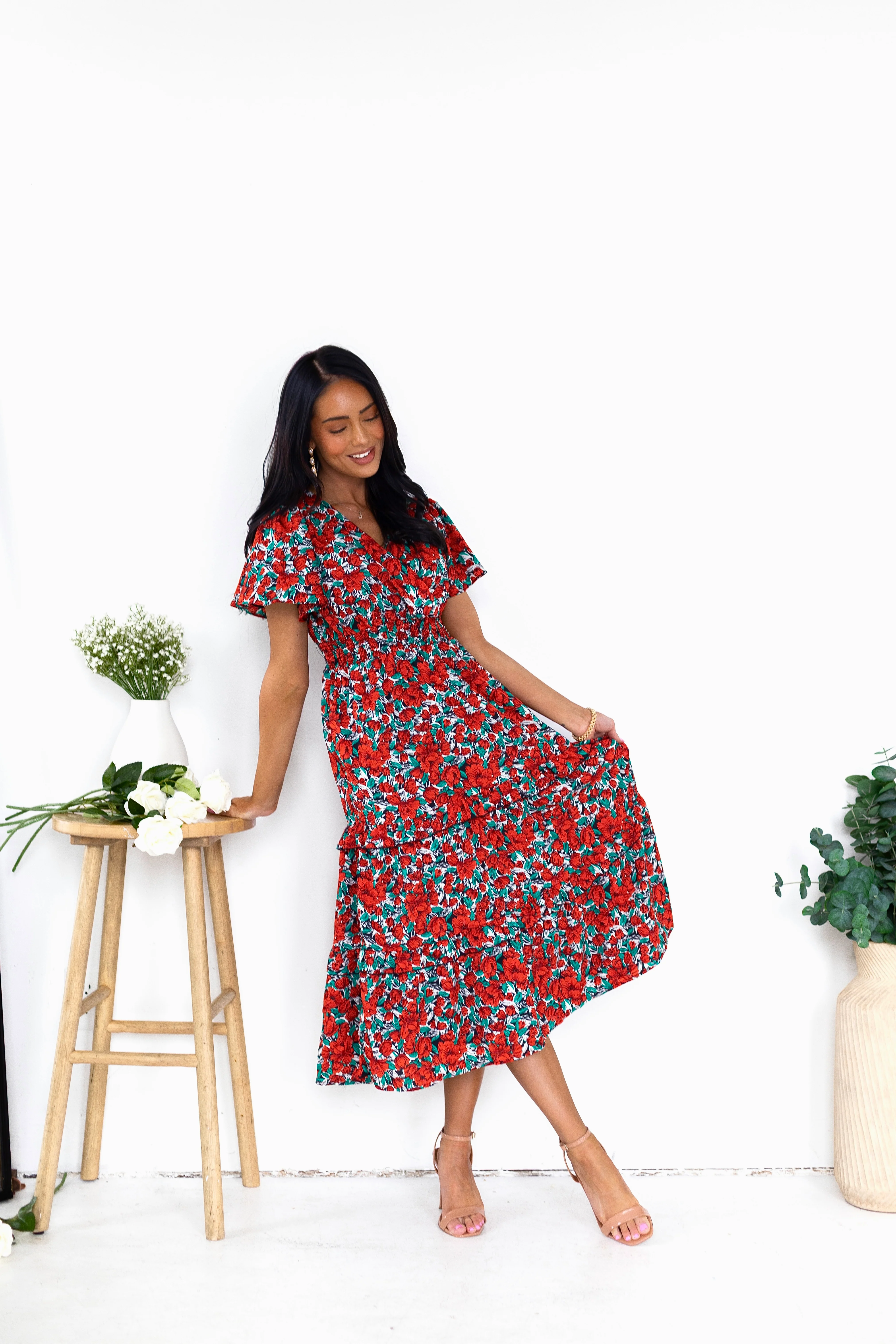 The Jessa Coral Reef Dresses - XNAUWBI