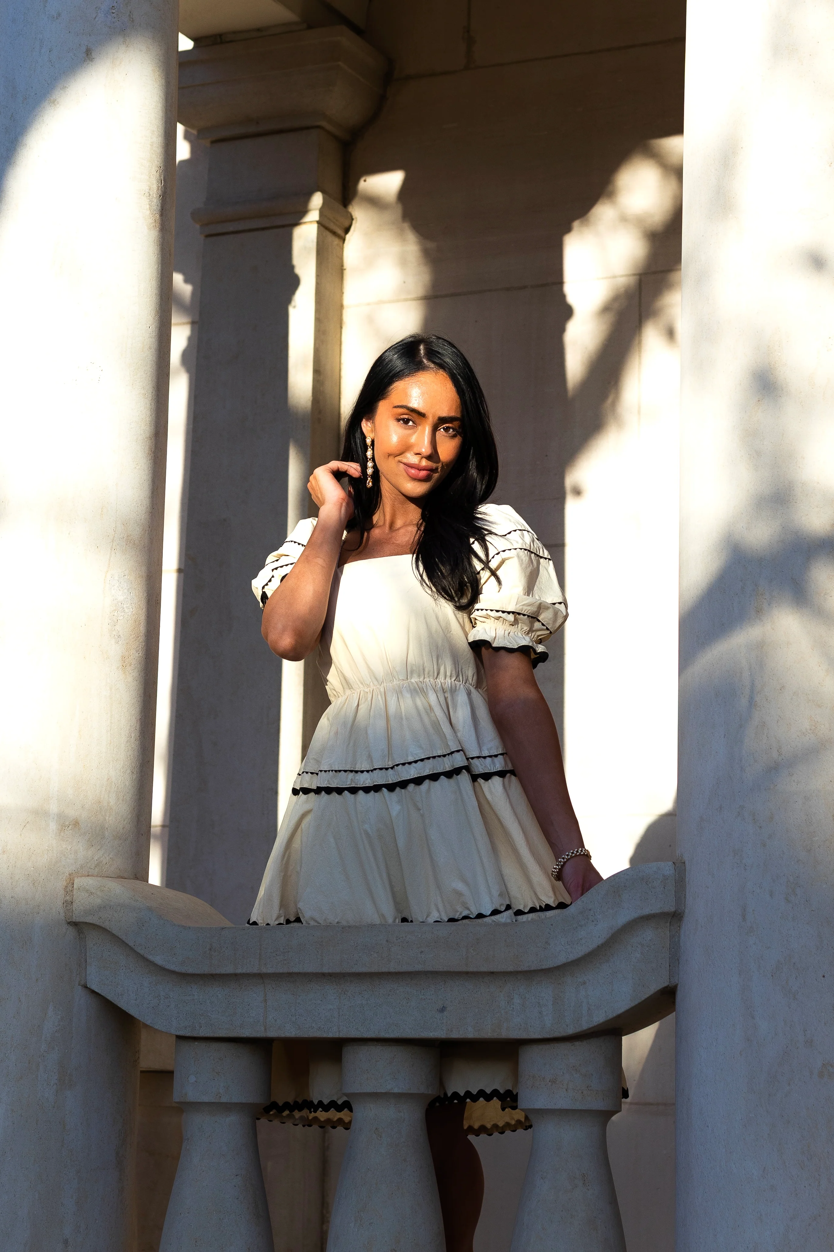 The Damson Cream Cloud Dresses - XNAUWBI