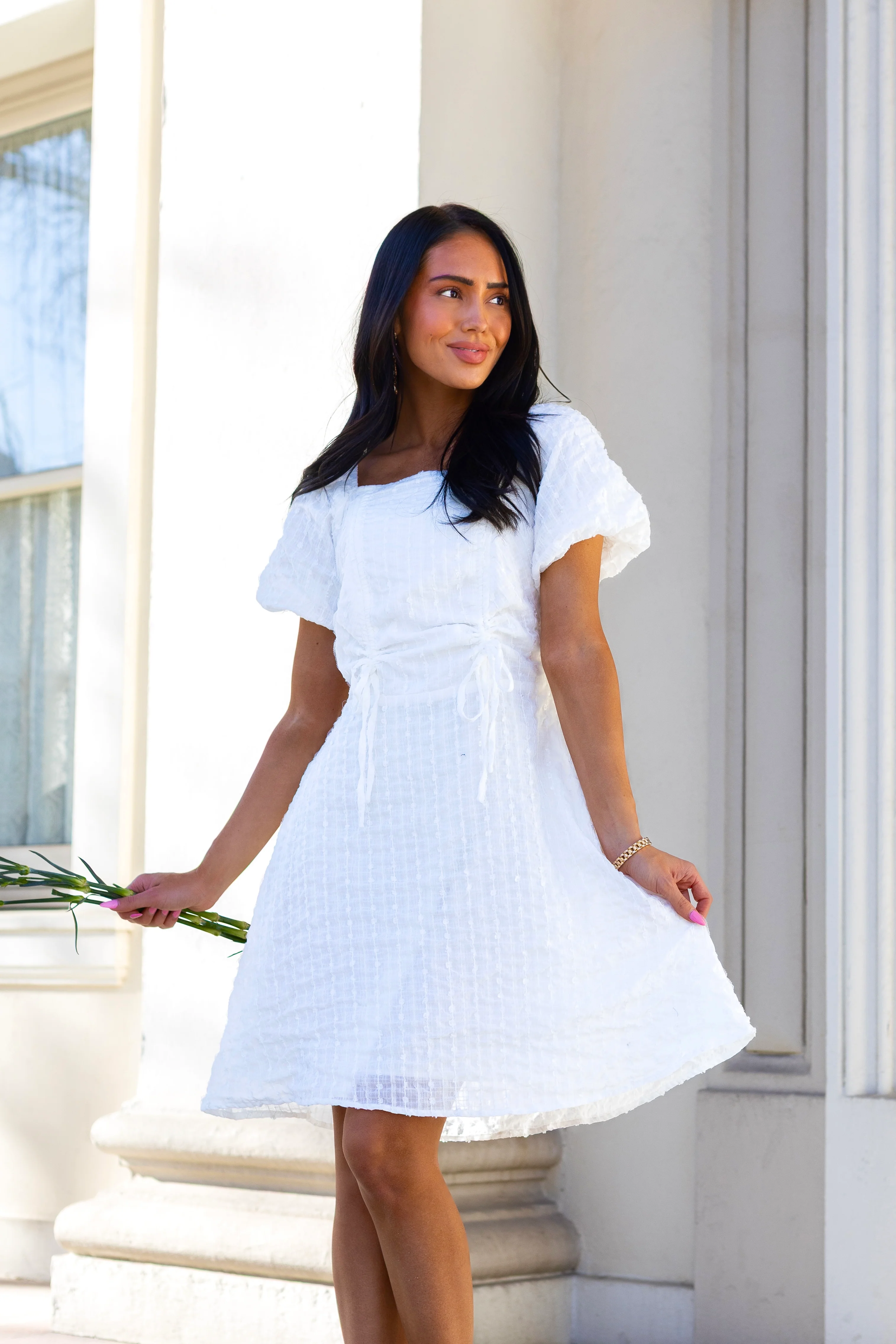 The Saylor White Dresses - XNAUWBI