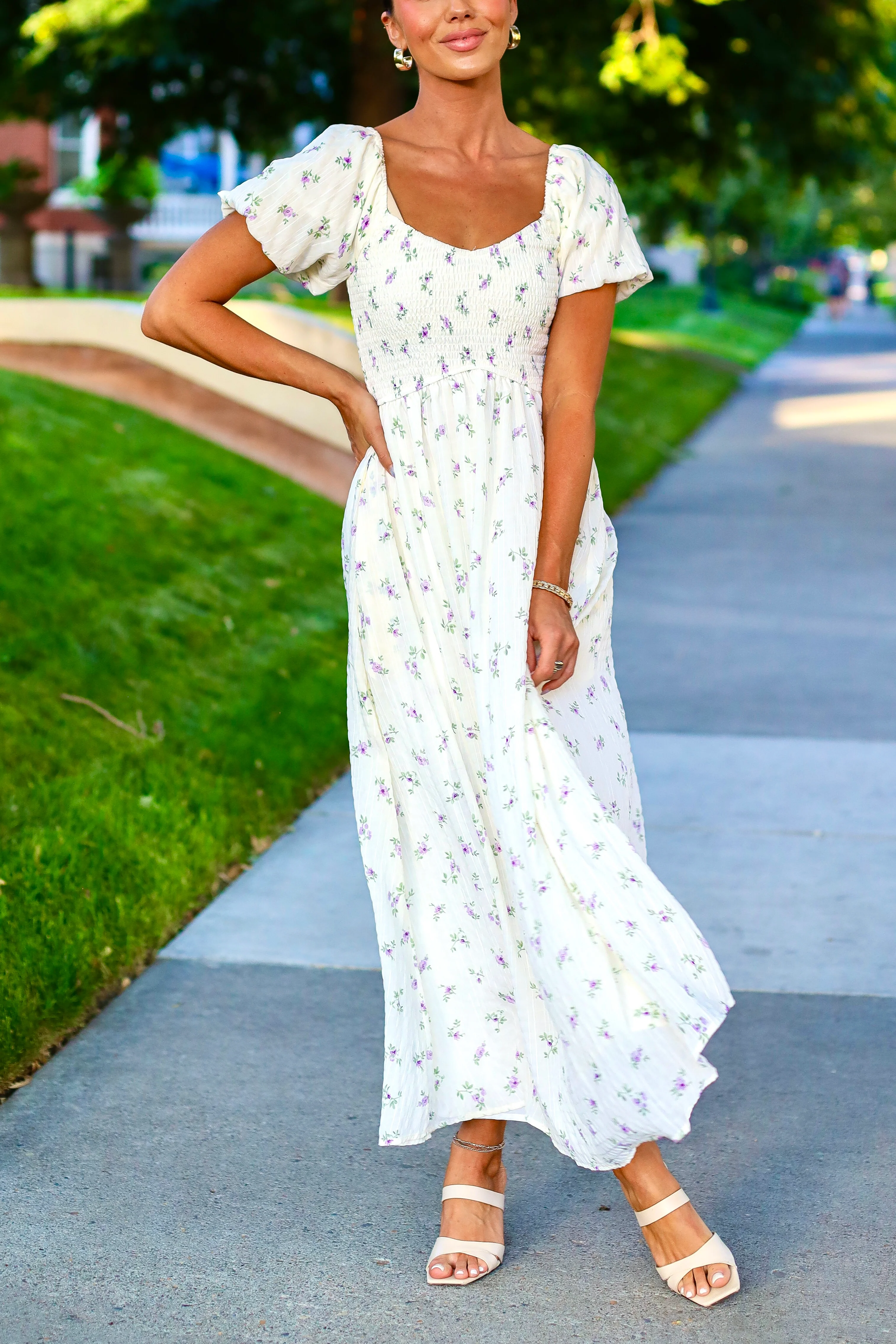 The Miley Bits of Lavender Dresses - XNAUWBI