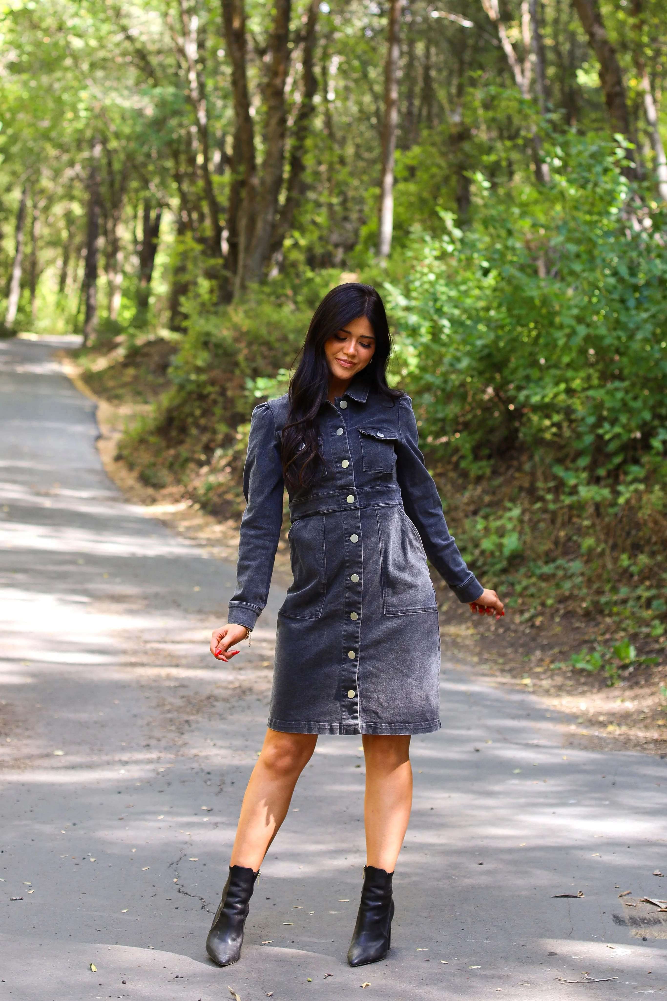 The Mae Vintage Black Wash Dresses - XNAUWBI