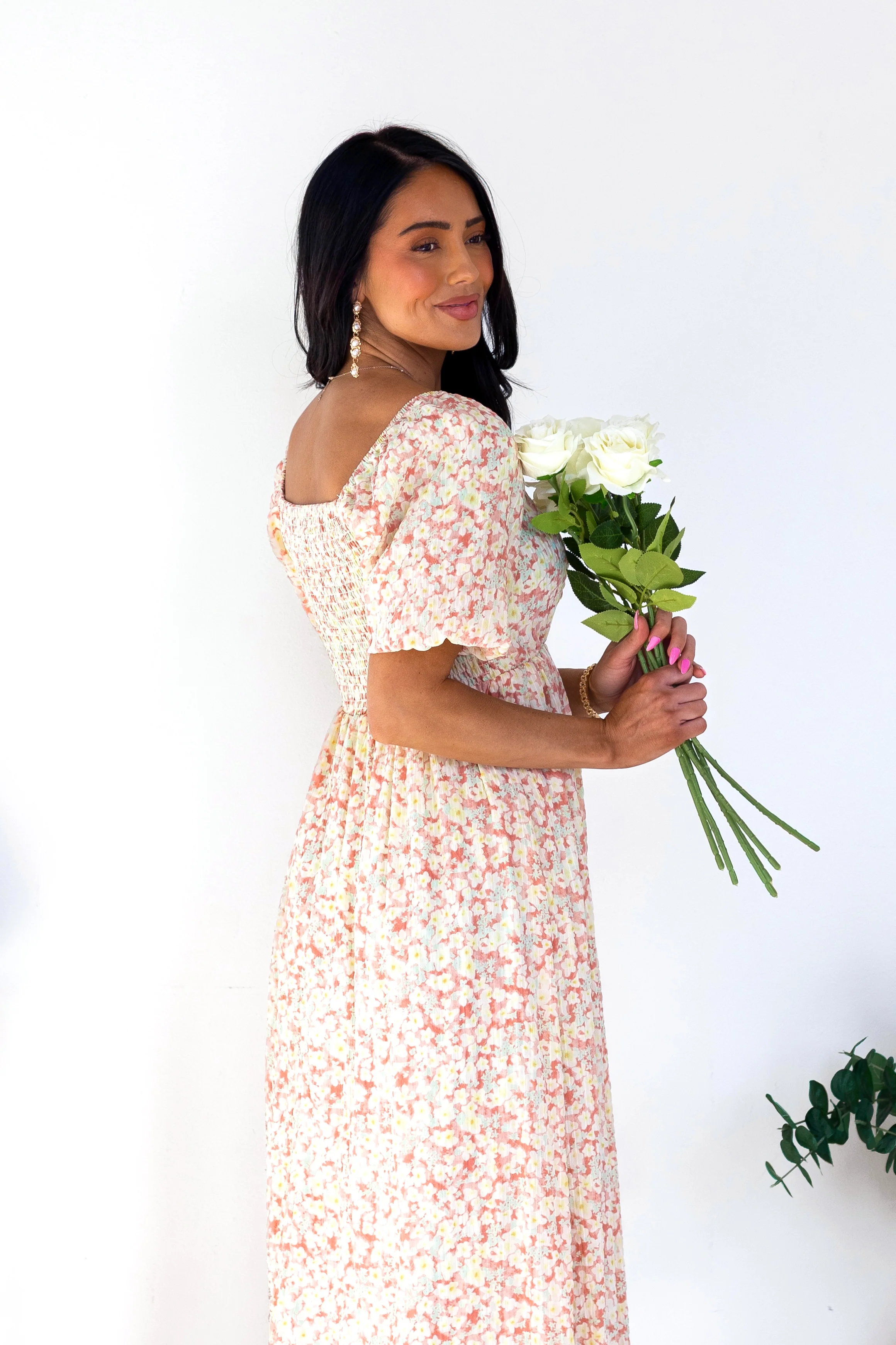 The Sunday Seashell Coral Dresses - XNAUWBI