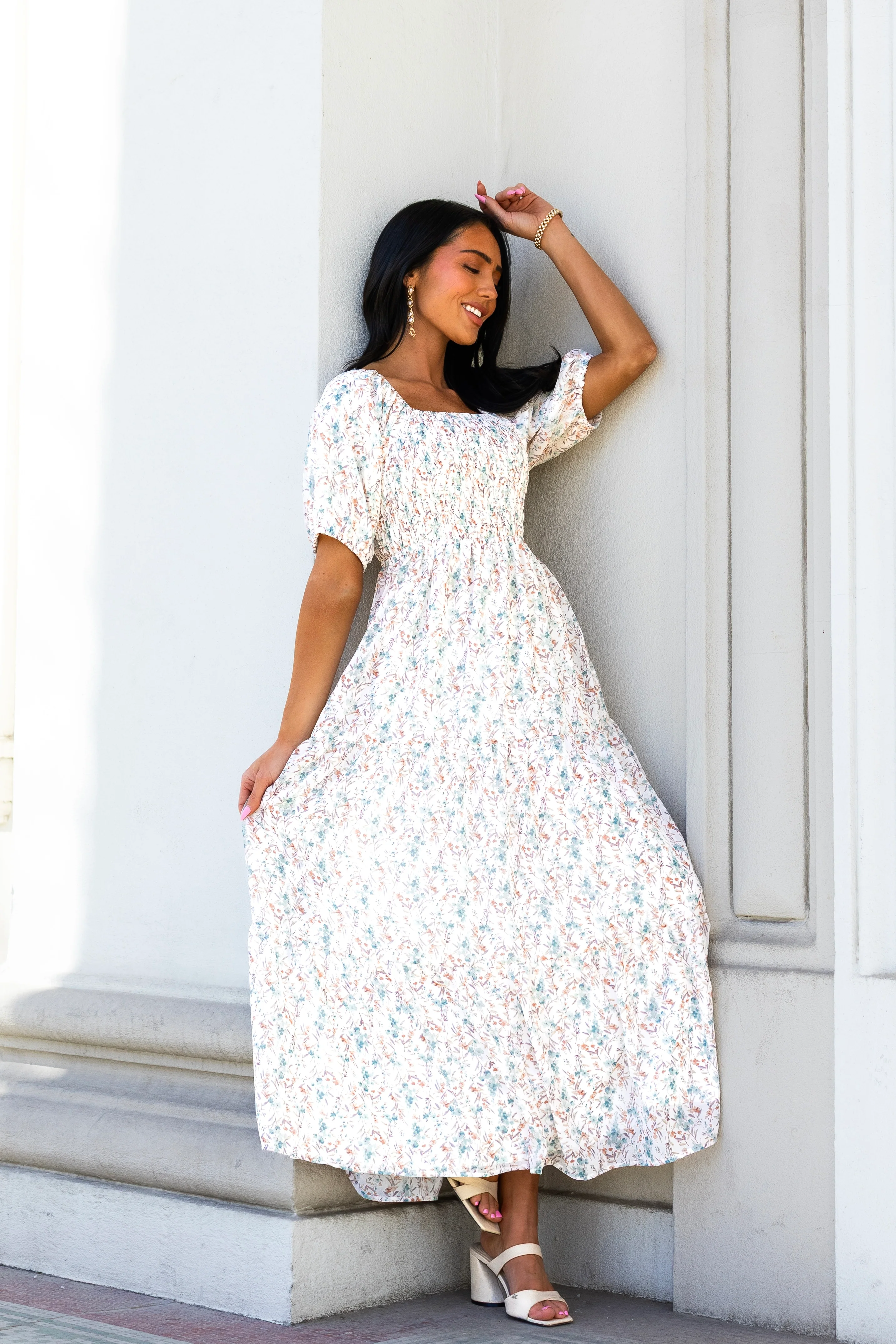 The Indy Seaglass Blossom Dresses - XNAUWBI