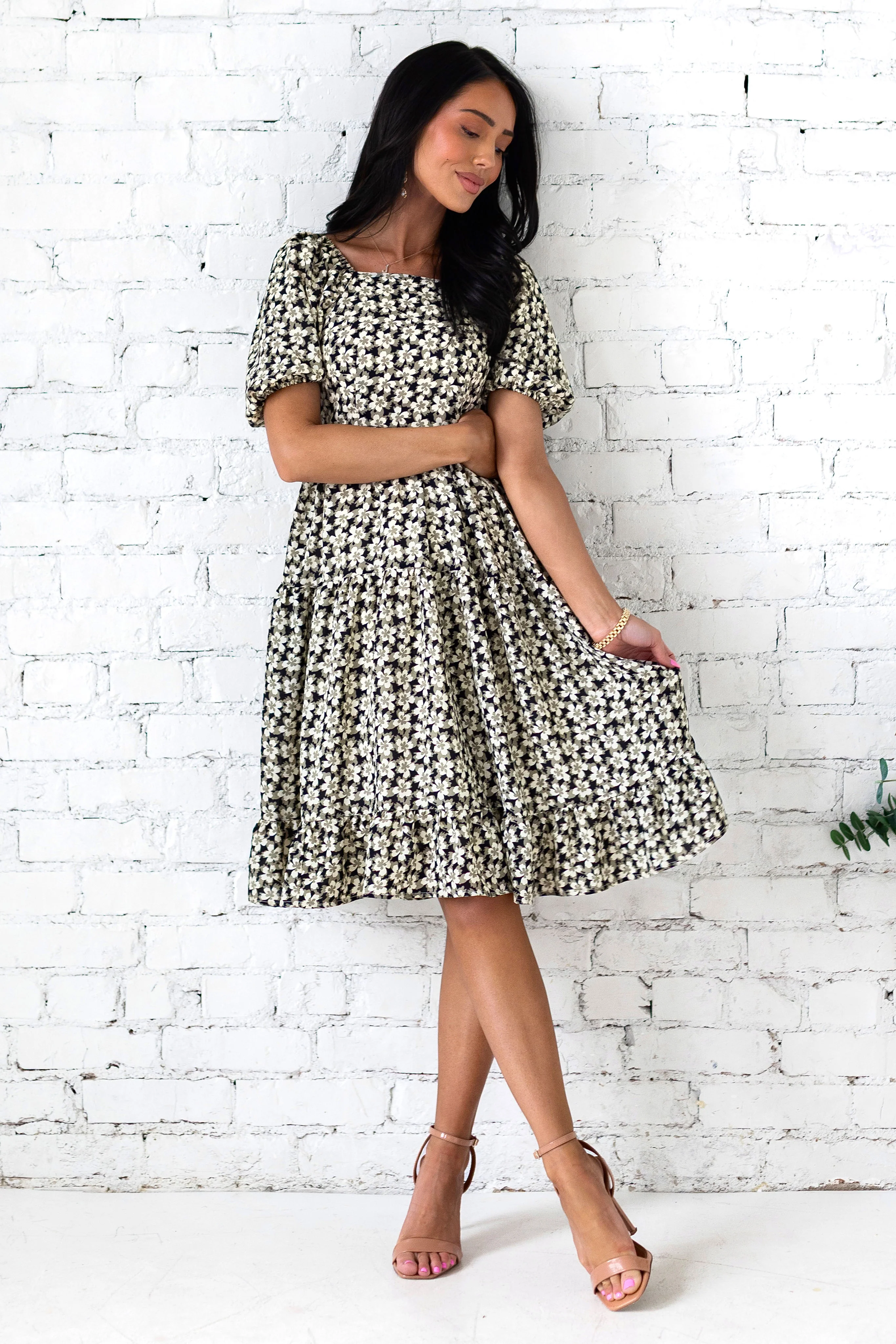 The Poppy Midnight Daisy Dresses - XNAUWBI