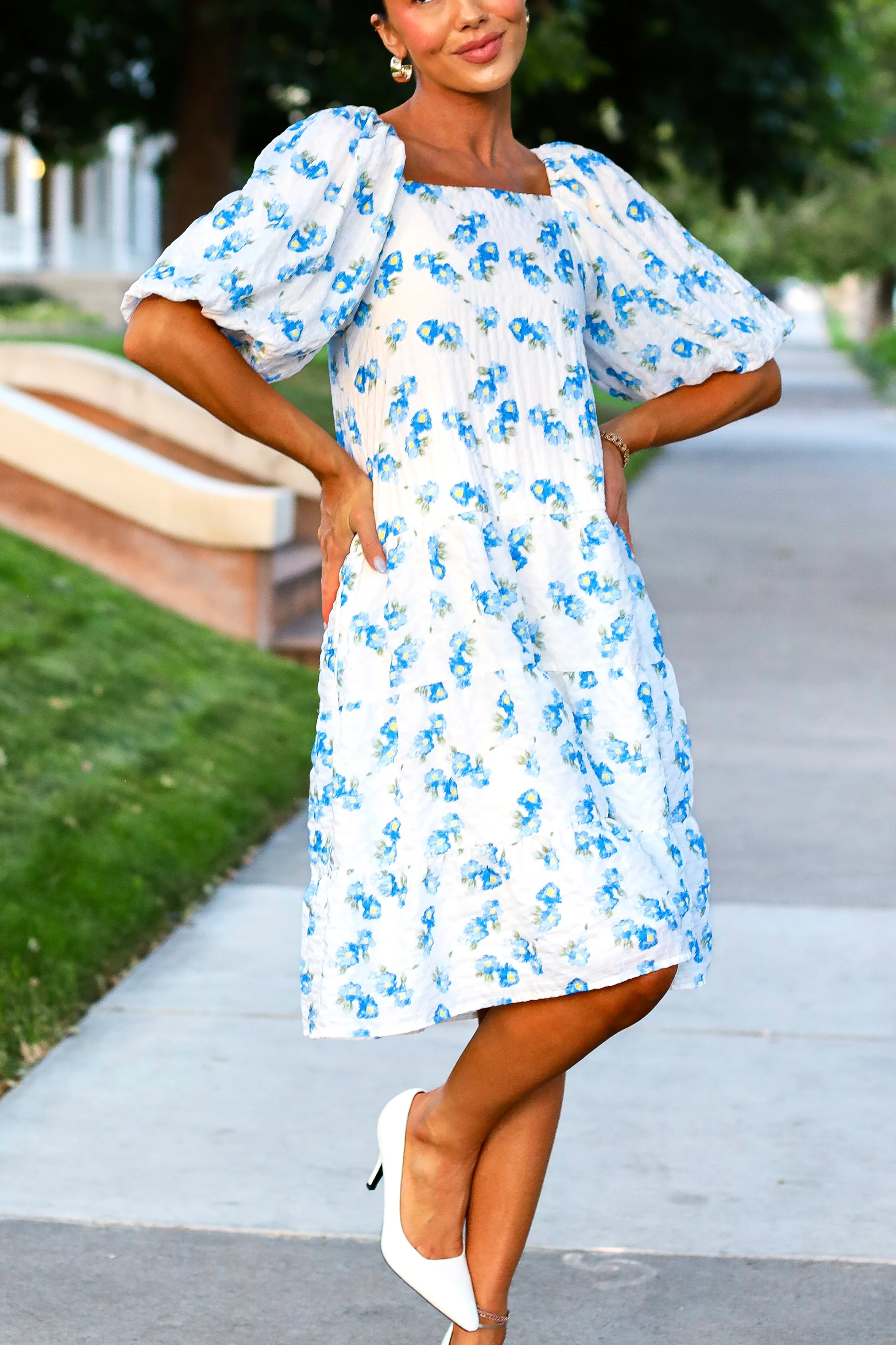 The Clove Cornflower Dreams Dresses - XNAUWBI