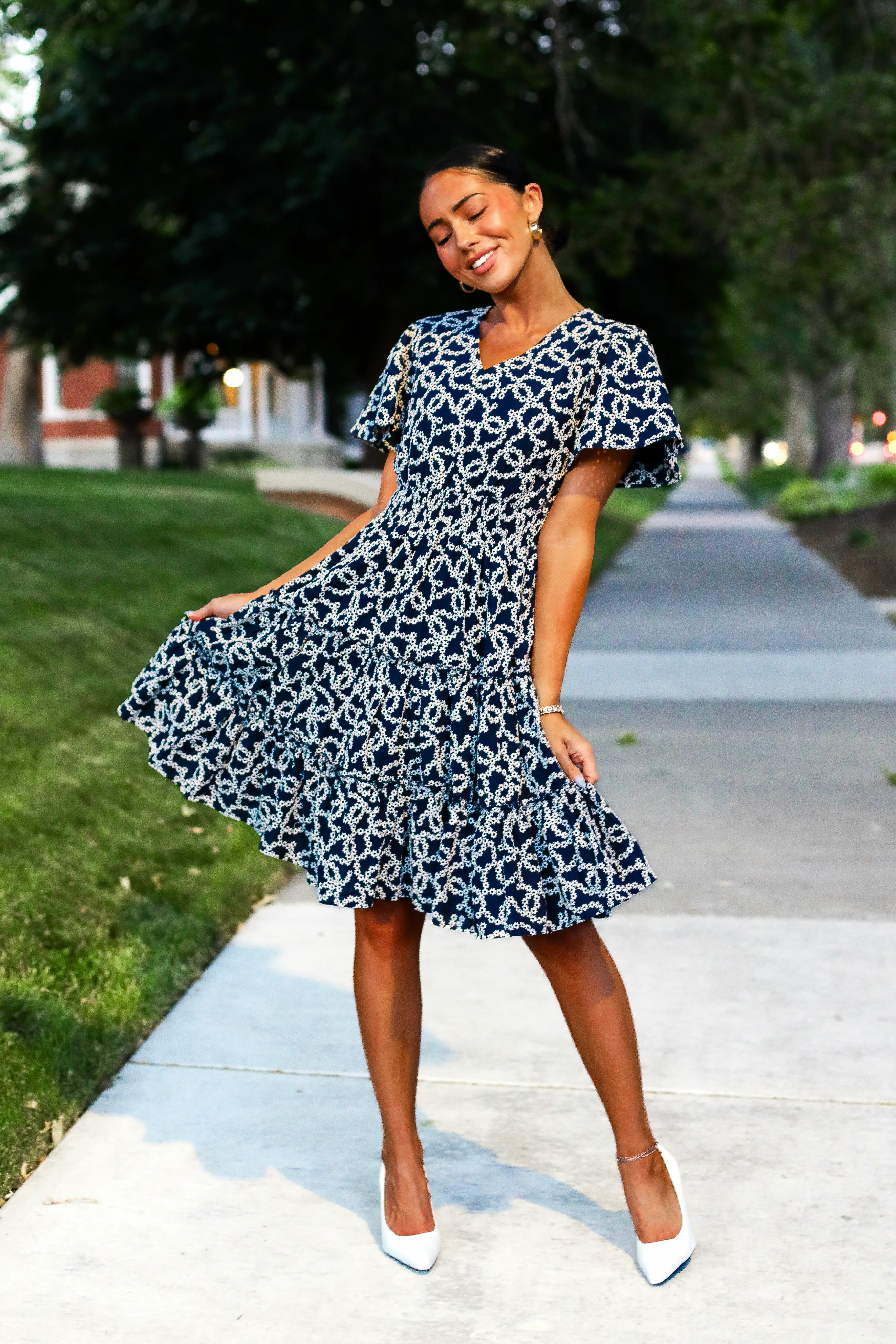 The Jemma Midnight Lotus Dresses - XNAUWBI