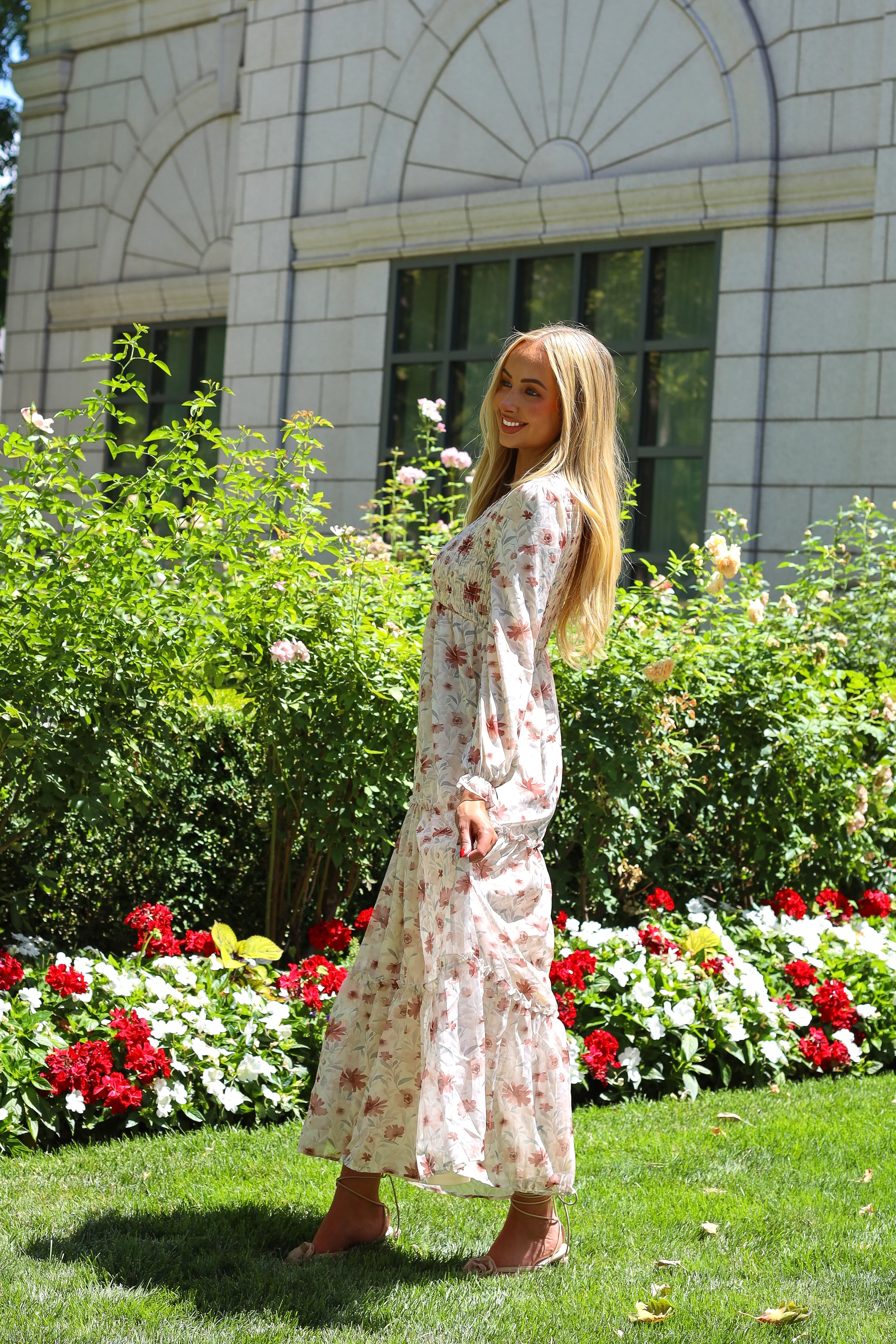 The September Burnished Bloom Dresses - XNAUWBI