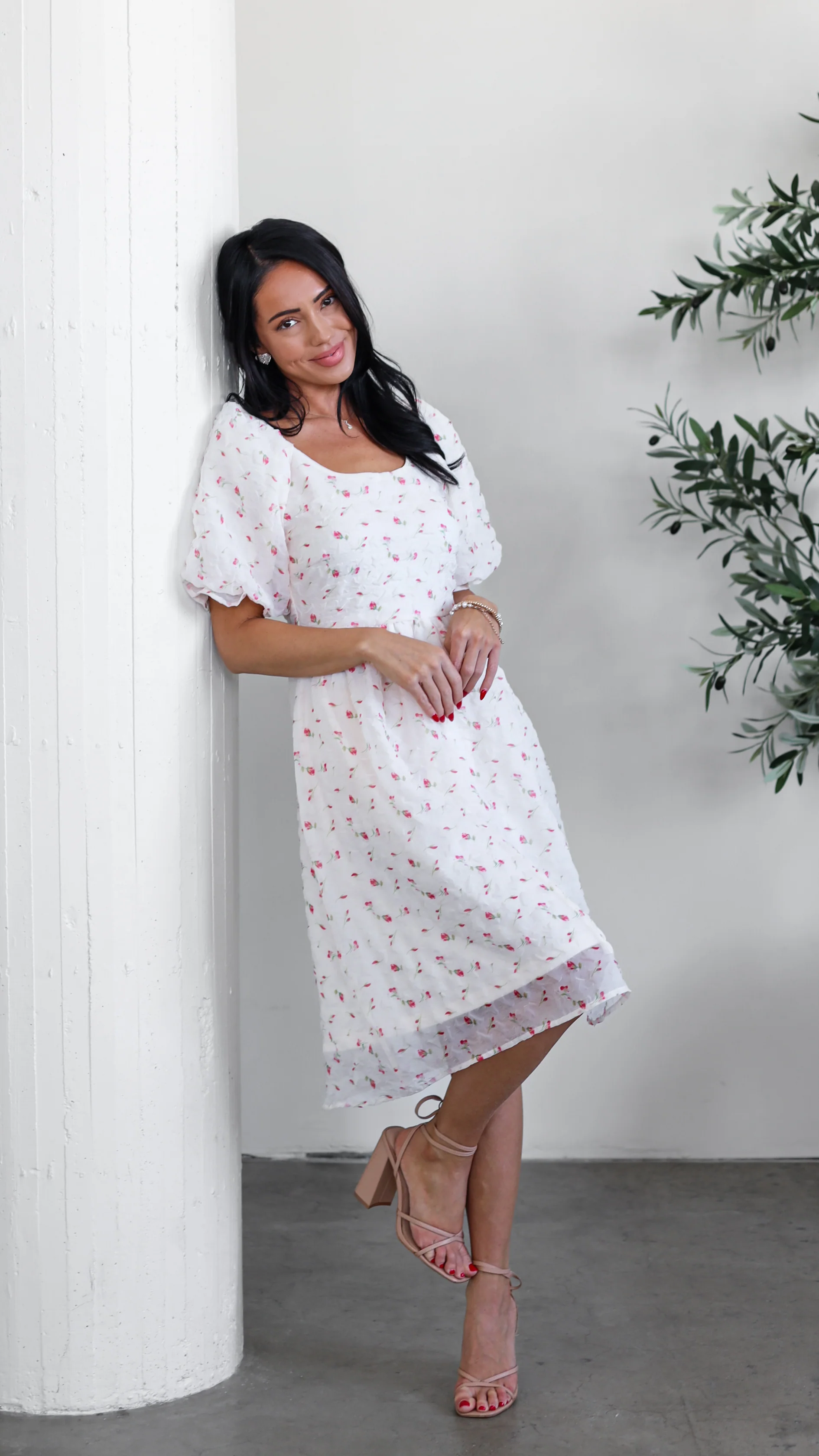 The Alta Raspberry Rose Dresses - XNAUWBI