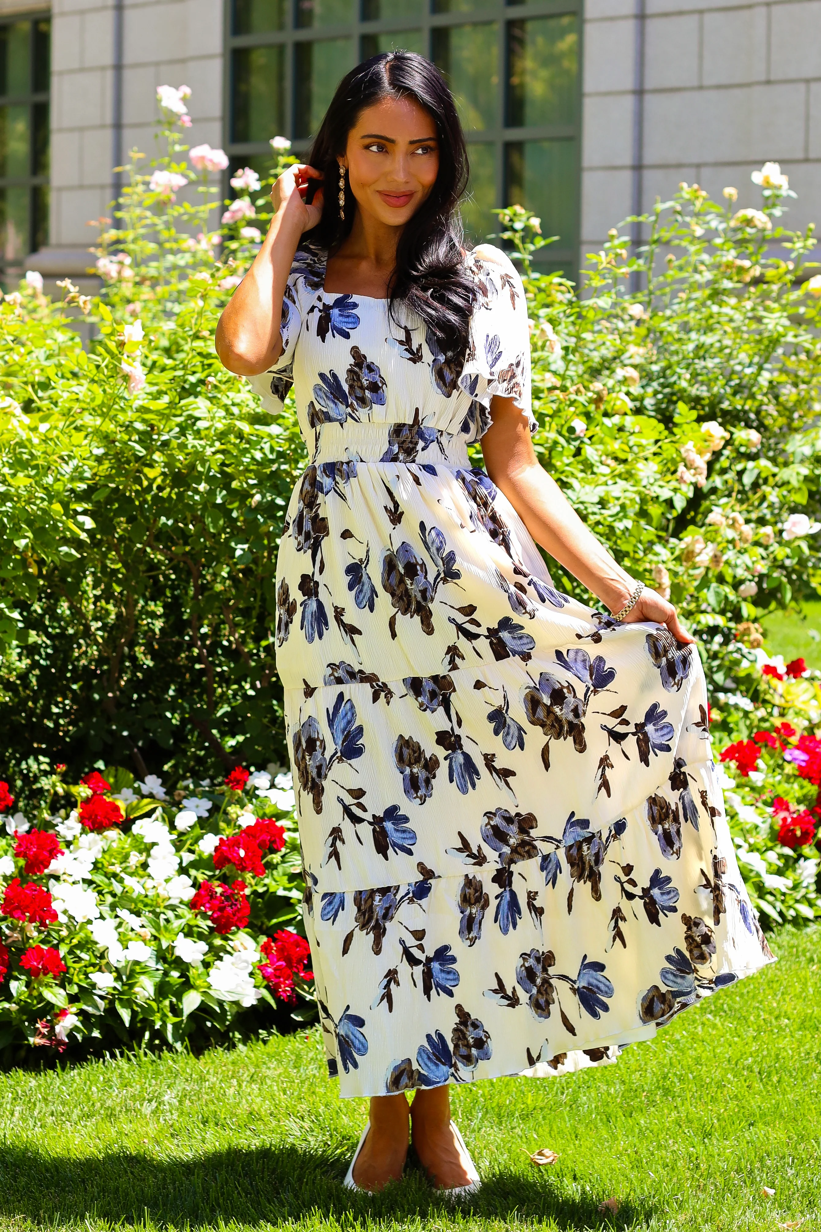 The Darci Ashen Taupe Dresses - XNAUWBI