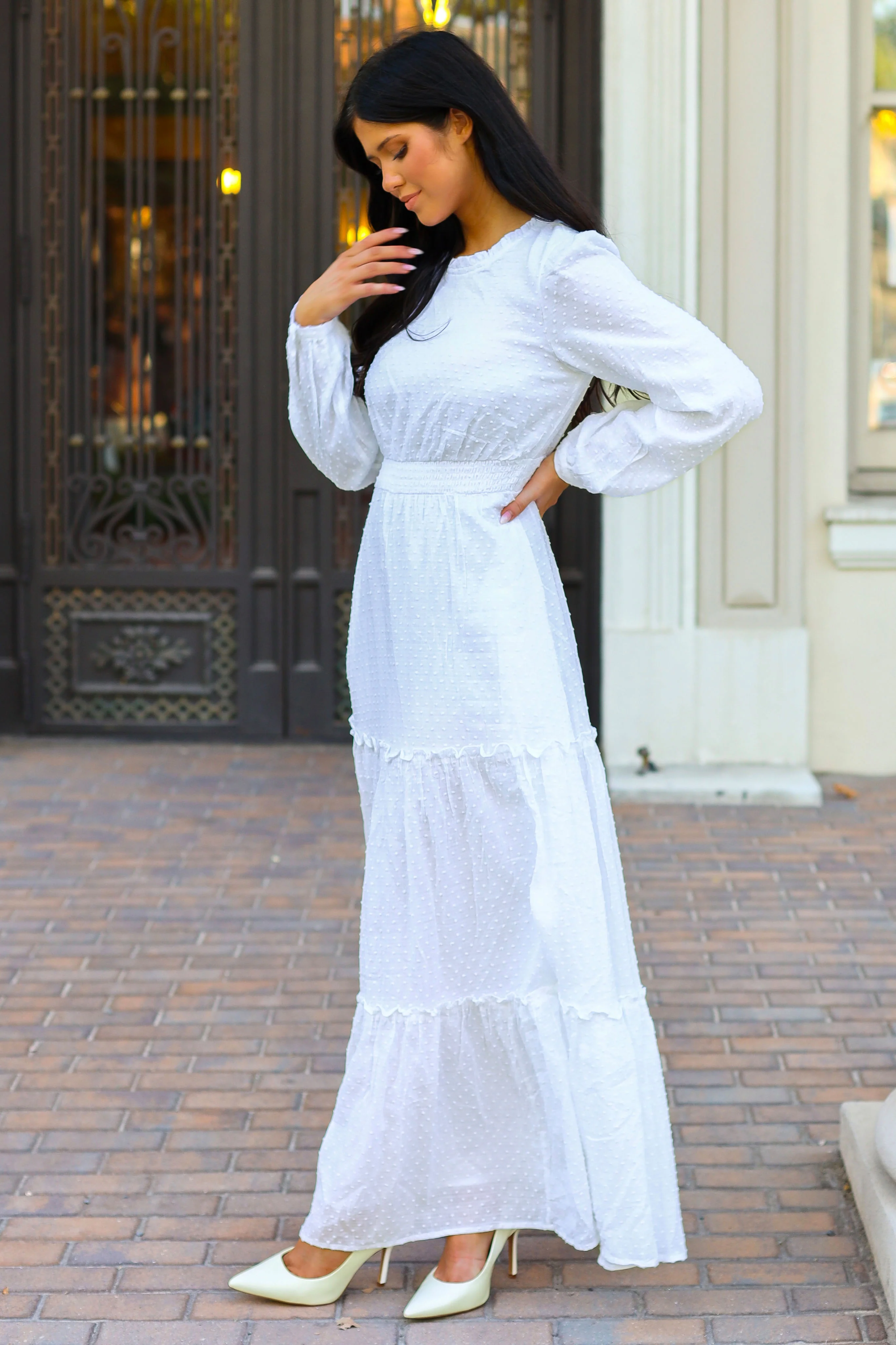 The Chalsey White Dresses - XNAUWBI