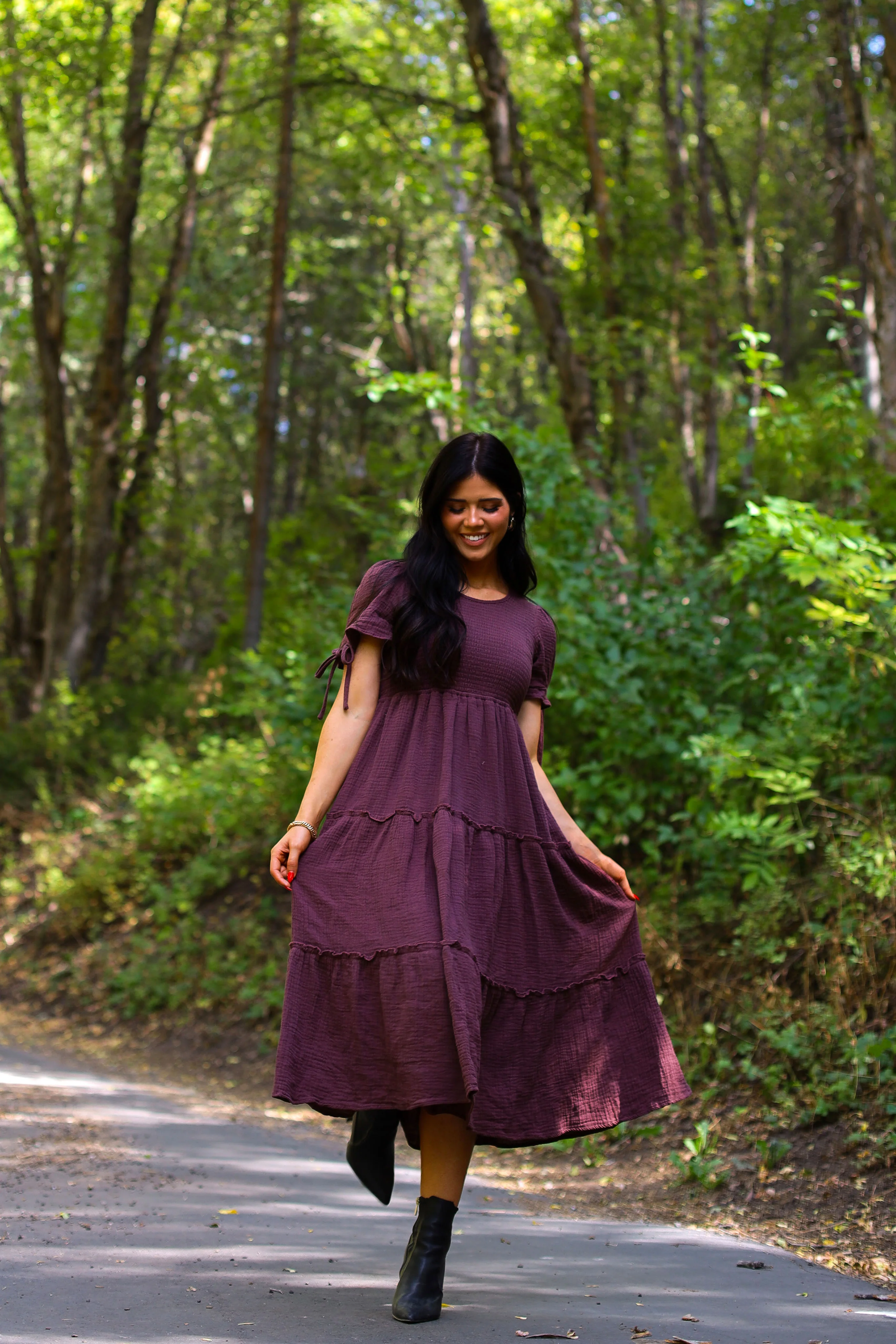 The Merritt Saddlewood Dresses - XNAUWBI