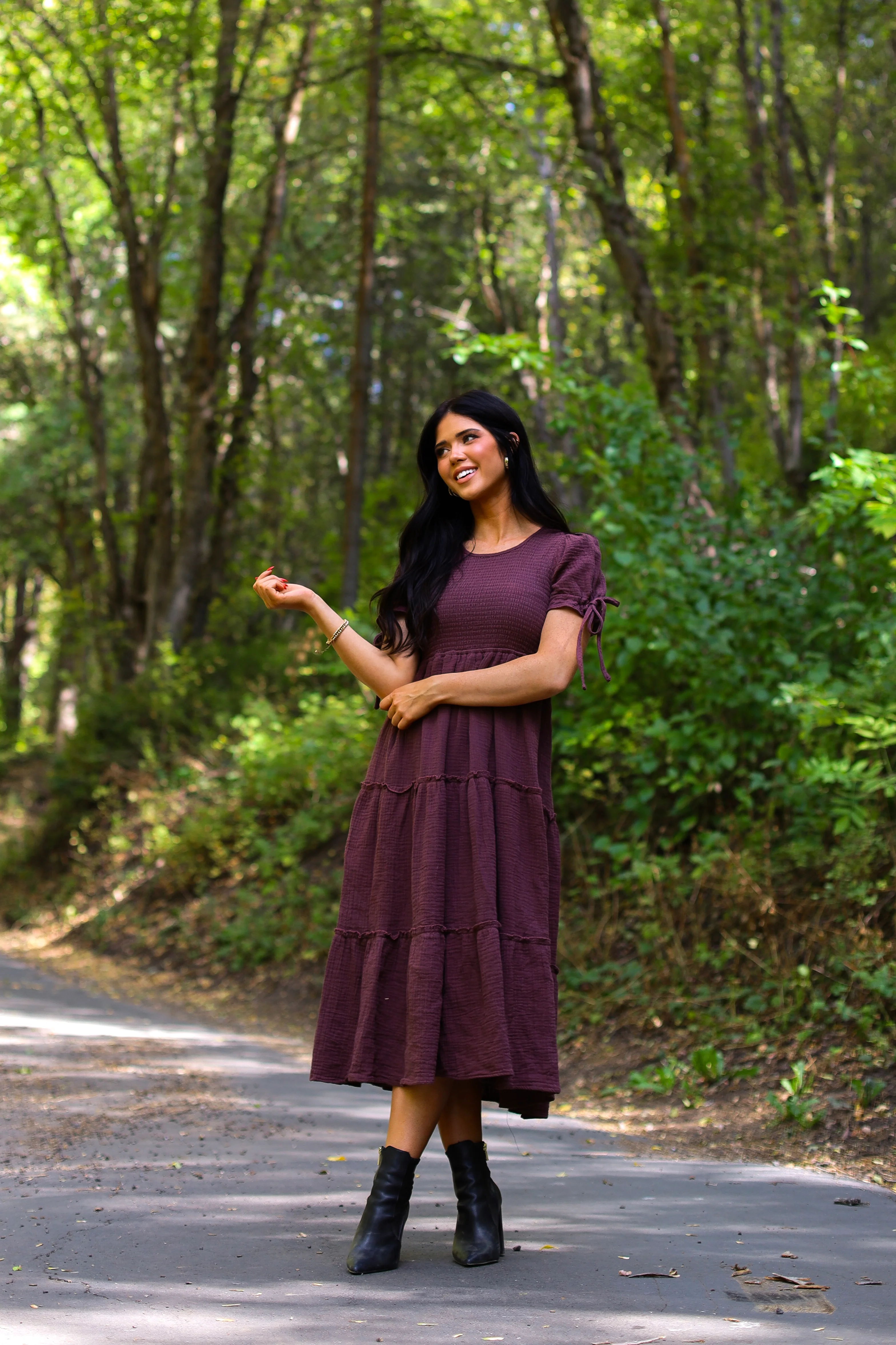 The Merritt Saddlewood Dresses - XNAUWBI