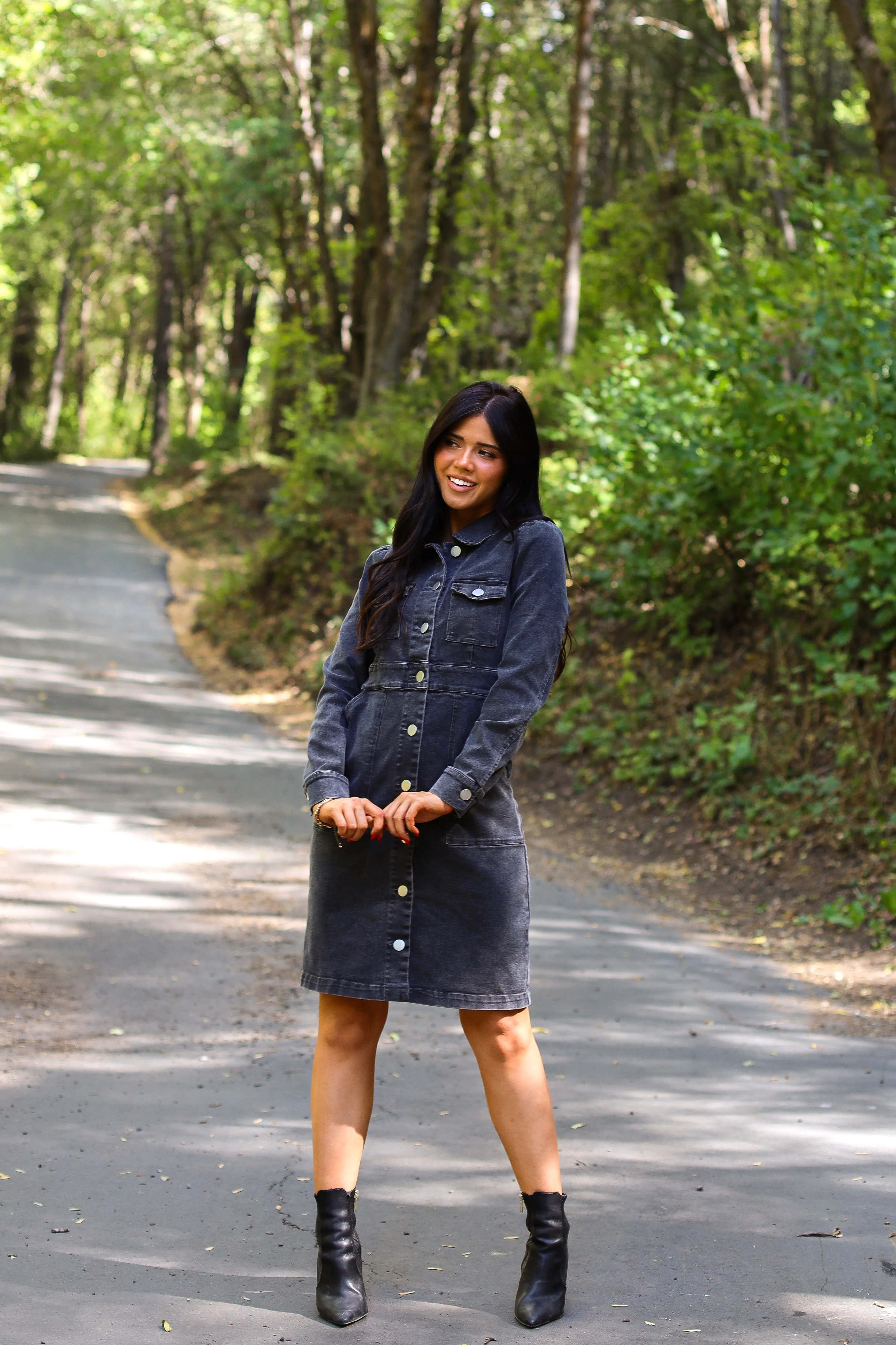 The Mae Vintage Black Wash Dresses - XNAUWBI