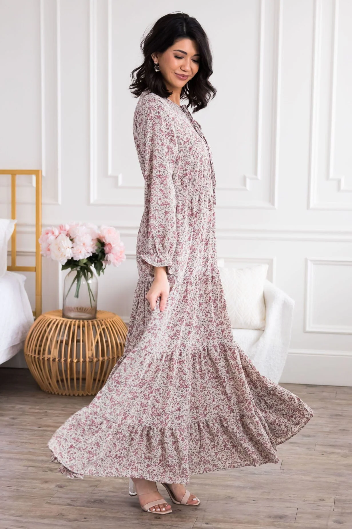 The Wesley Delicate Rose Dresses - XNAUWBI