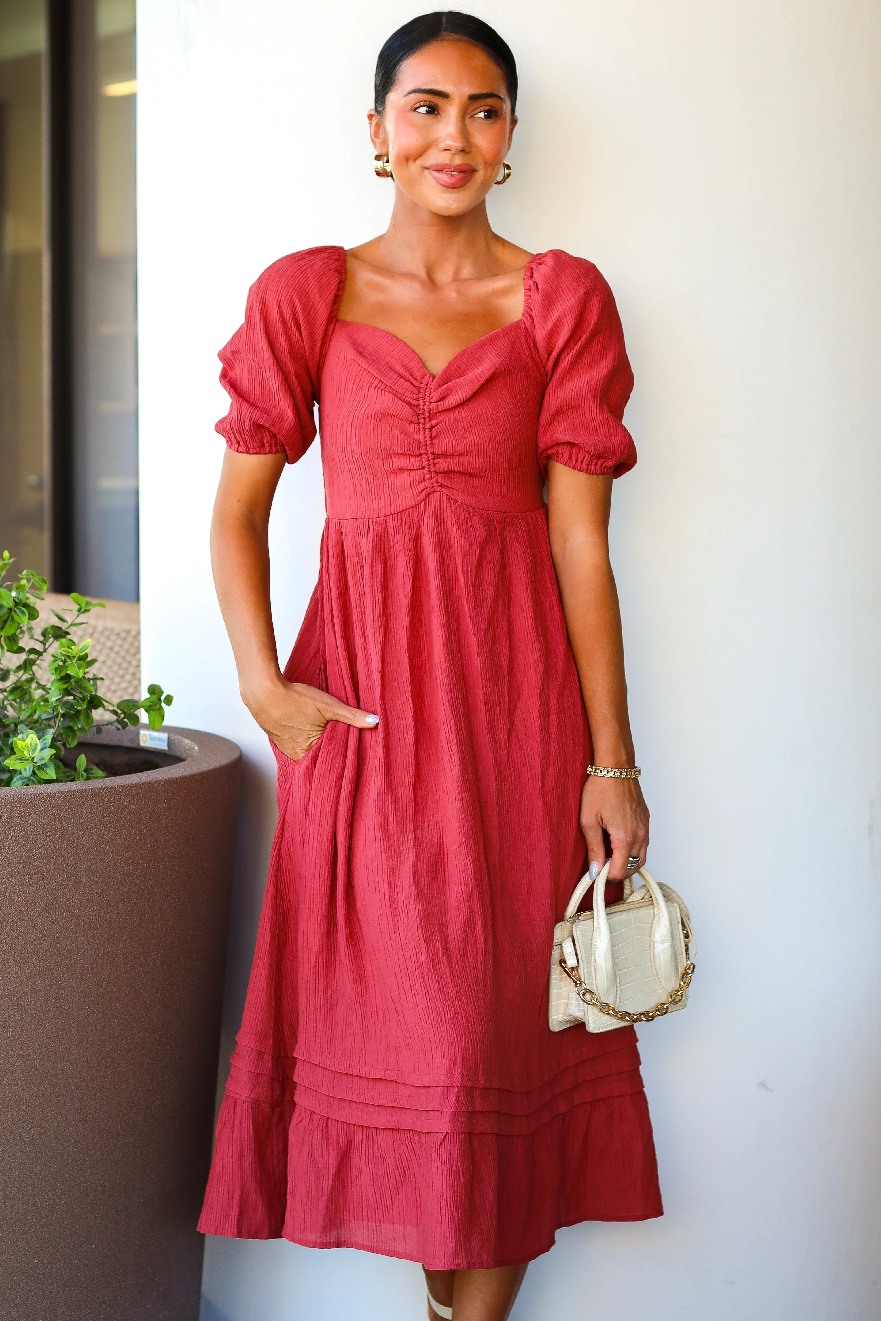 The Bronte Canyon Blush Dresses - XNAUWBI