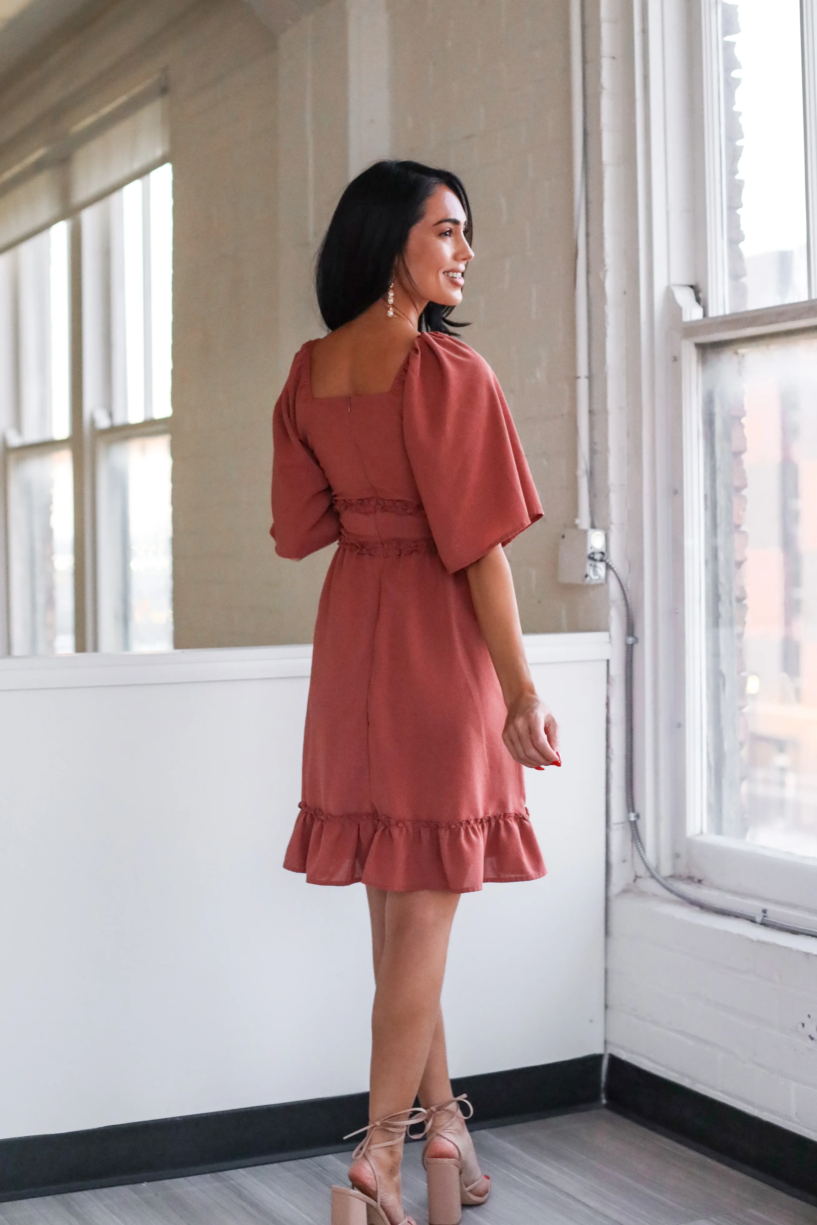 The Maya Desert Sand Dresses - XNAUWBI