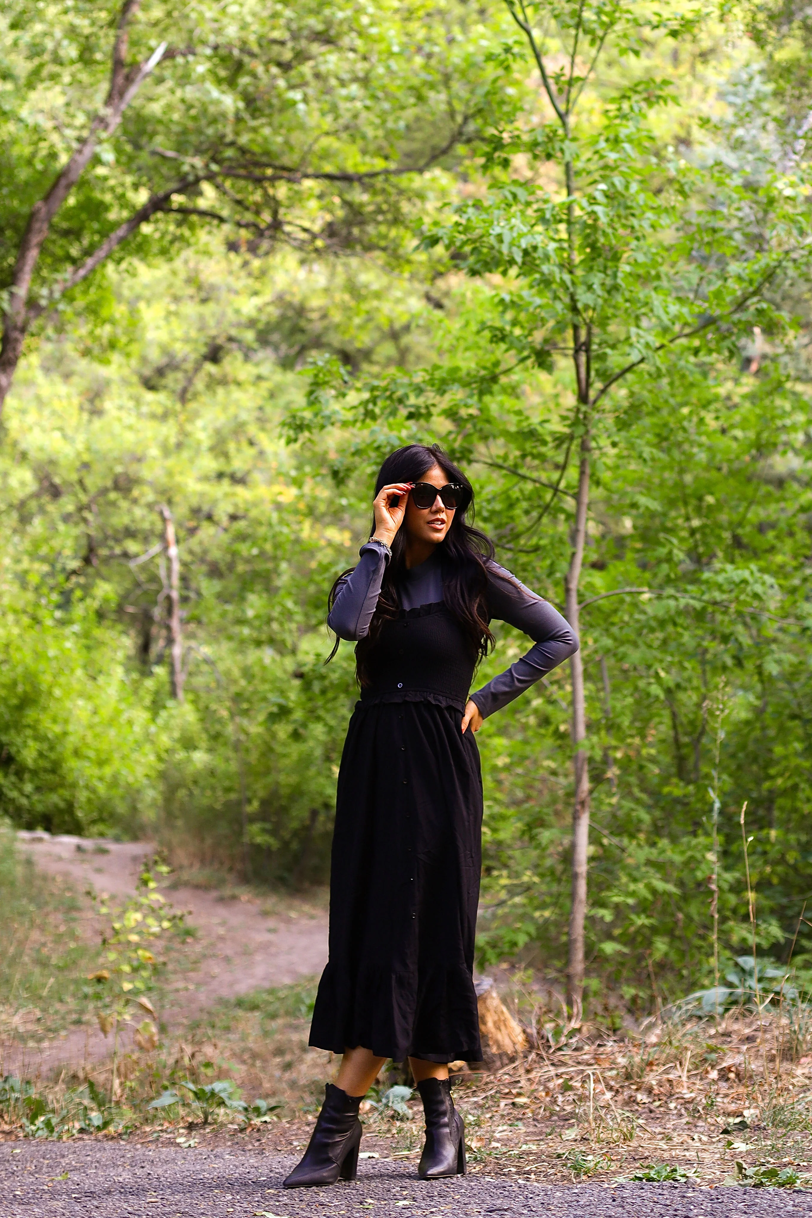 The Jones Black Dresses - XNAUWBI