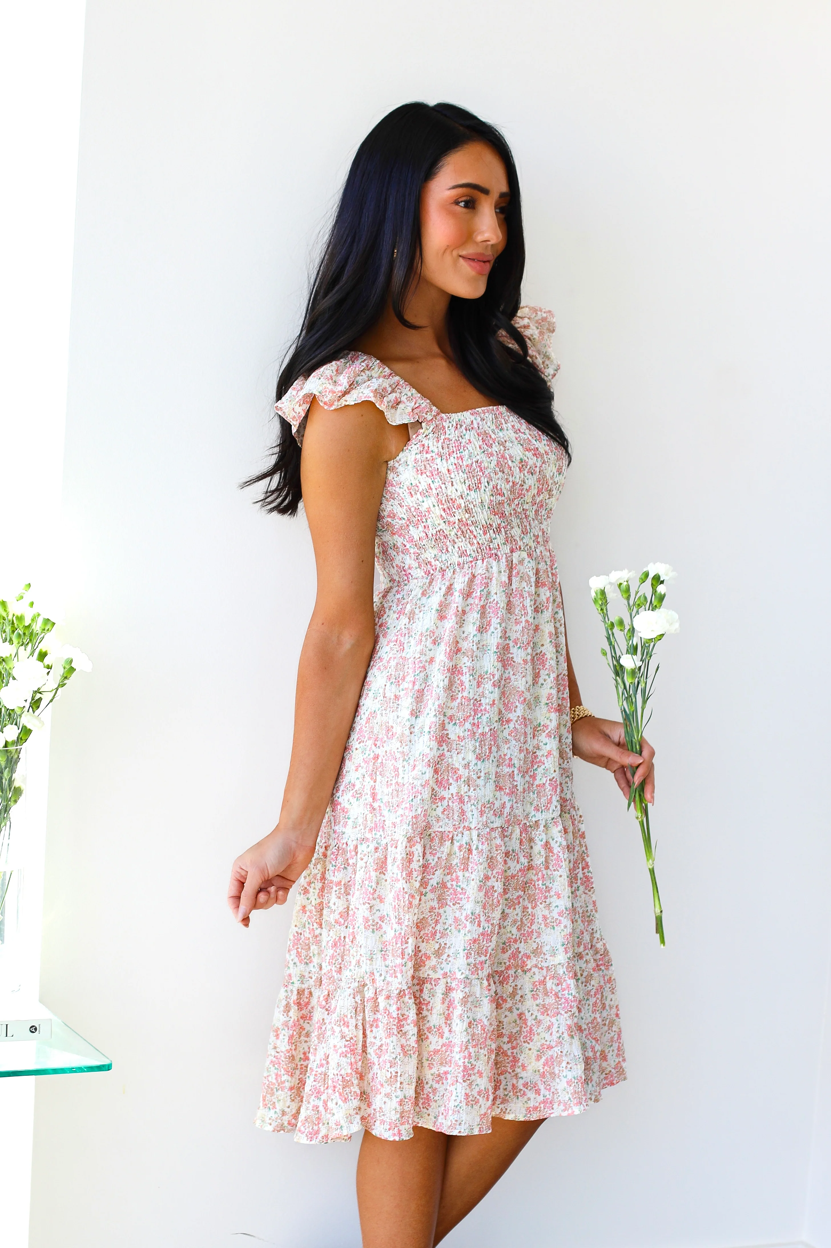The Navyie Blush Confetti Dresses - XNAUWBI