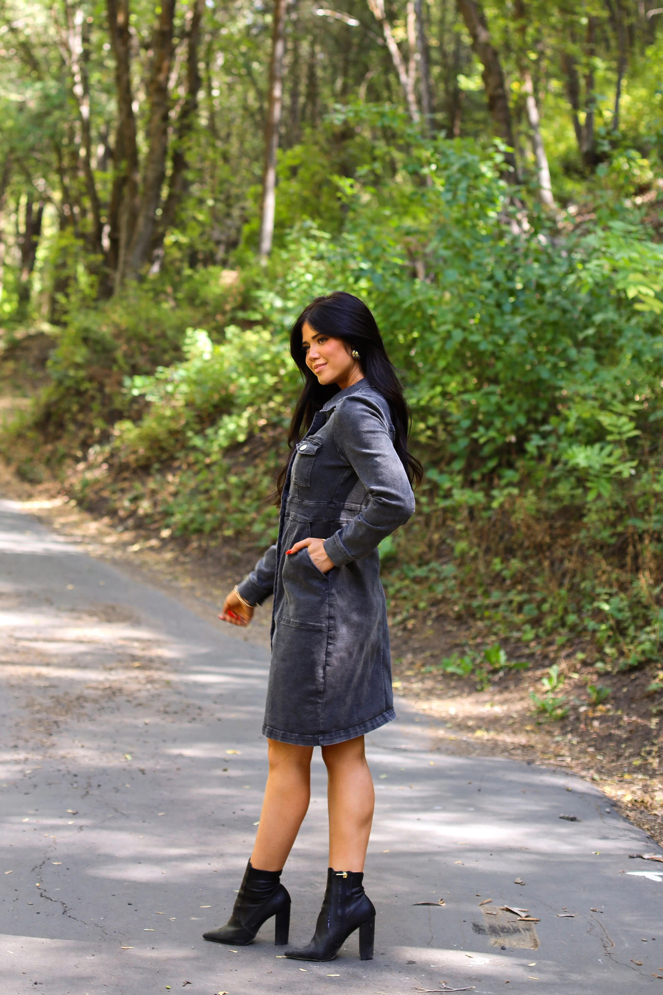 The Mae Vintage Black Wash Dresses - XNAUWBI