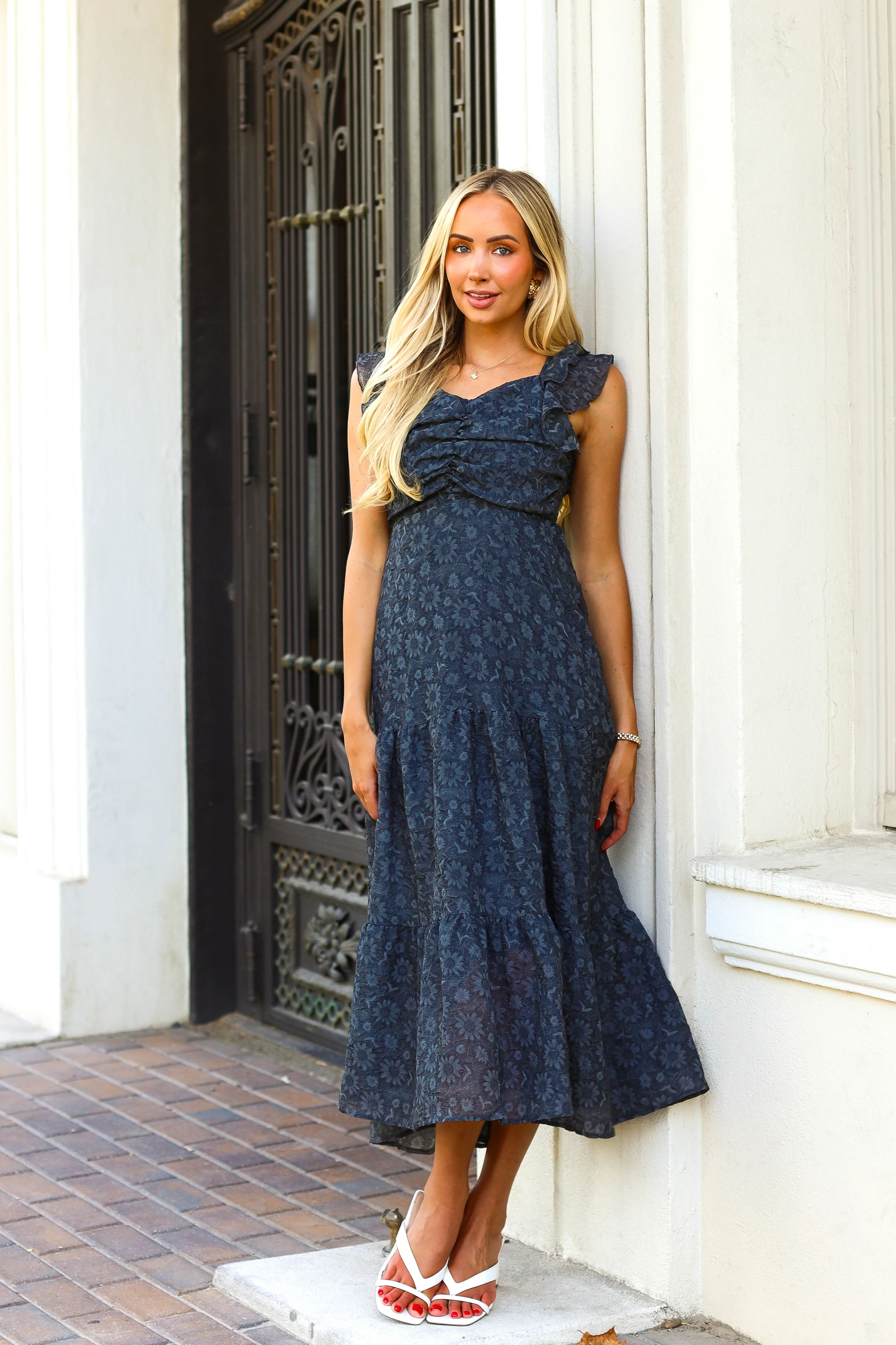 The Carrie Cinder Petals Dresses - XNAUWBI