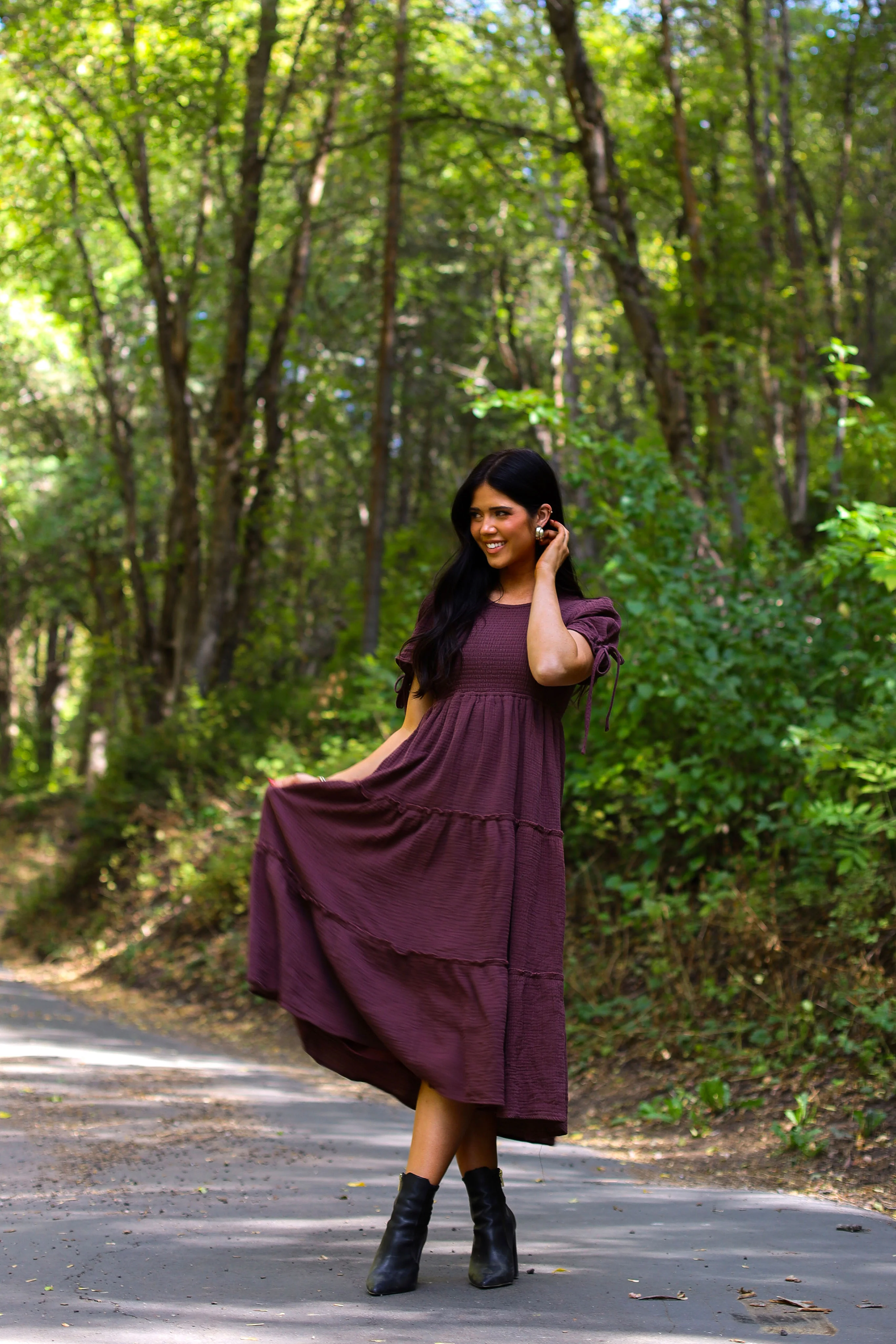 The Merritt Saddlewood Dresses - XNAUWBI