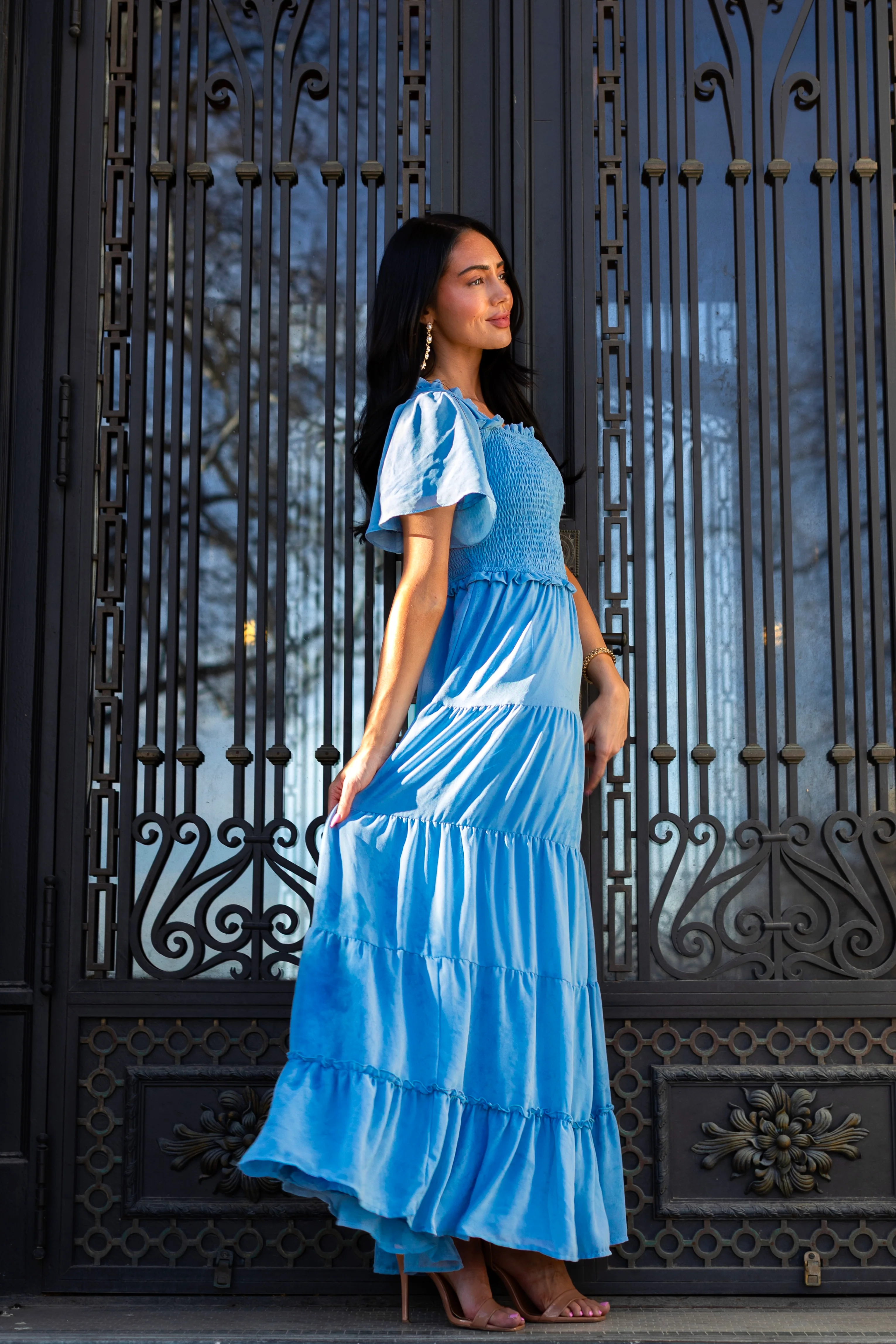 The Leigh Robin Blue Dresses - XNAUWBI