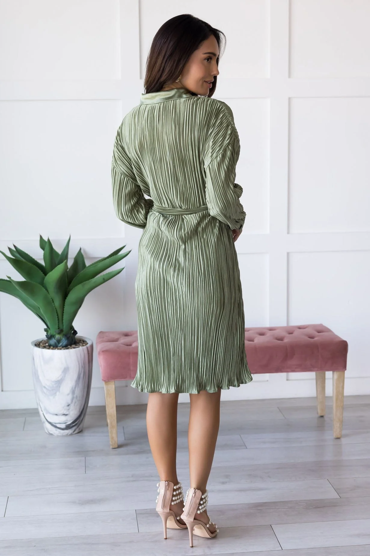 The Elysia Milky Tea Dresses - XNAUWBI