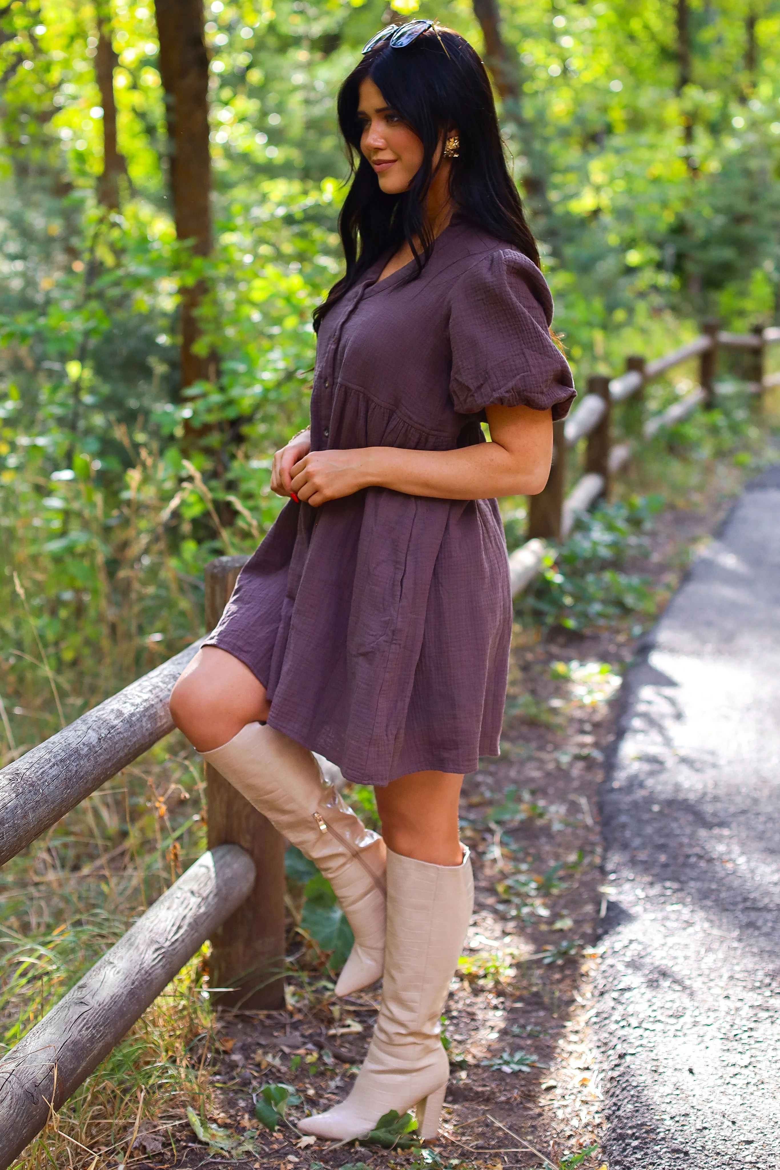 The Cheyenne Bitter Chocolate Dresses - XNAUWBI