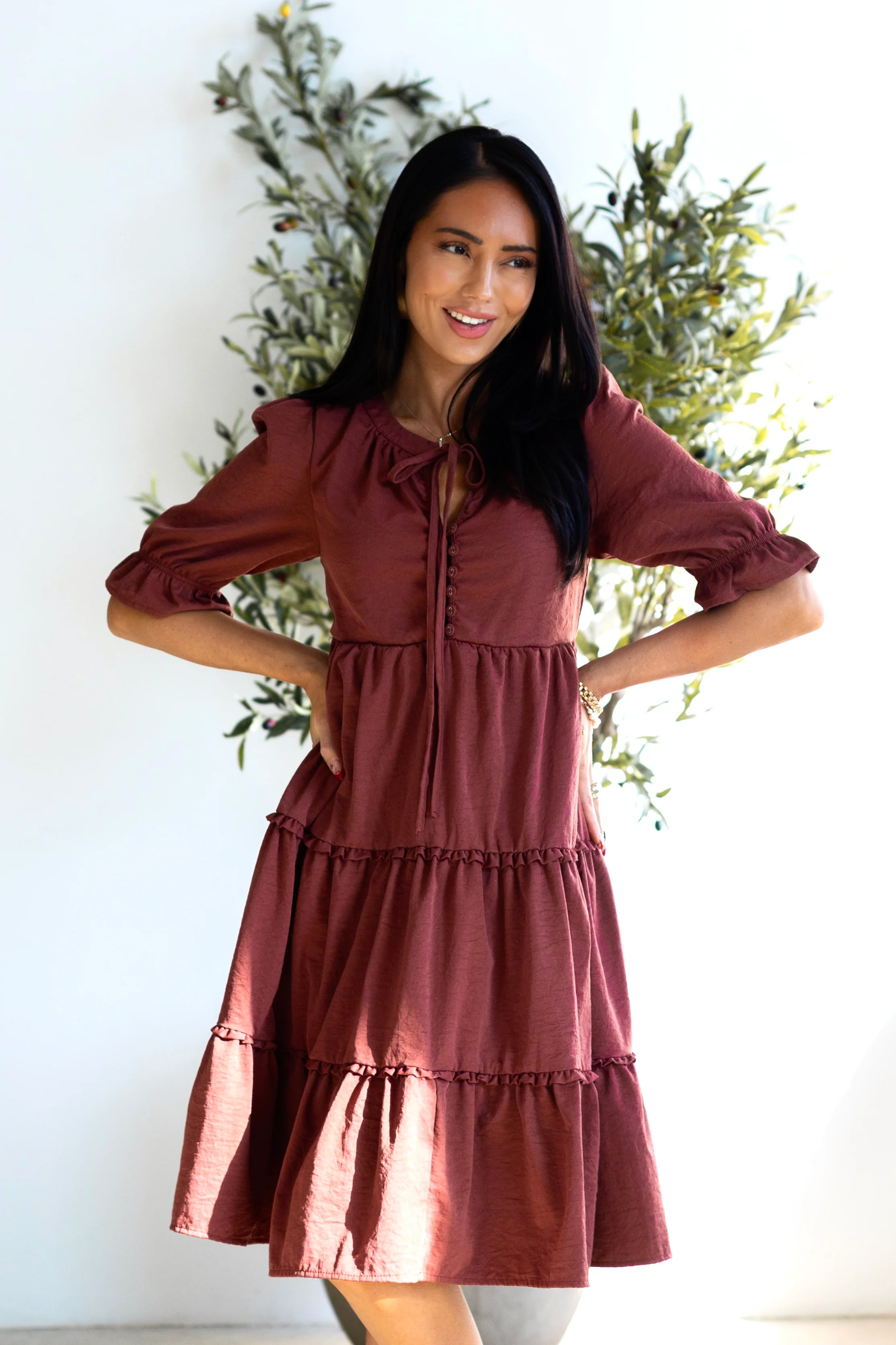 The Dove Apple Butter Dresses - XNAUWBI