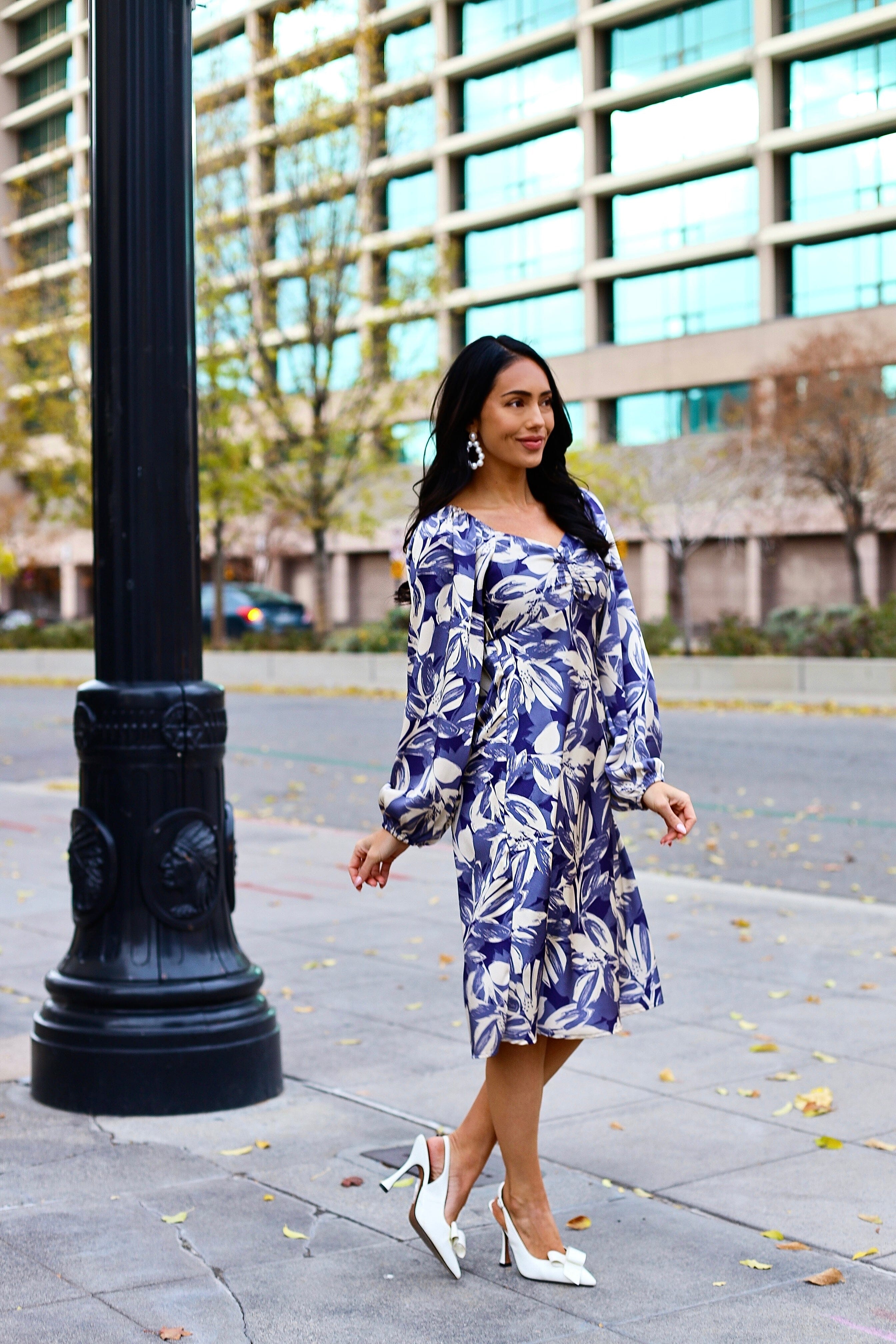 The Nellie Groovy Indigo Dresses - XNAUWBI