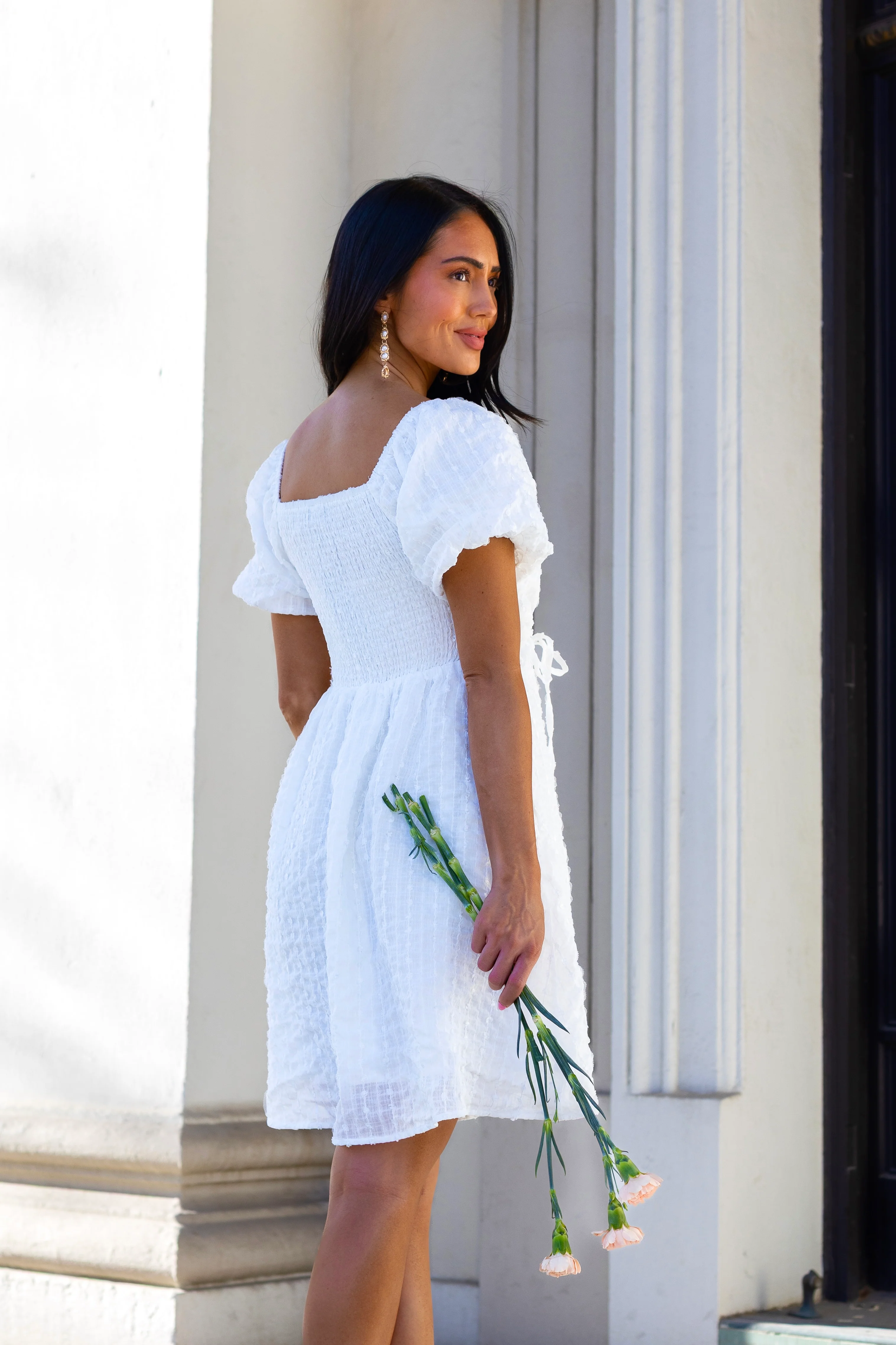 The Saylor White Dresses - XNAUWBI