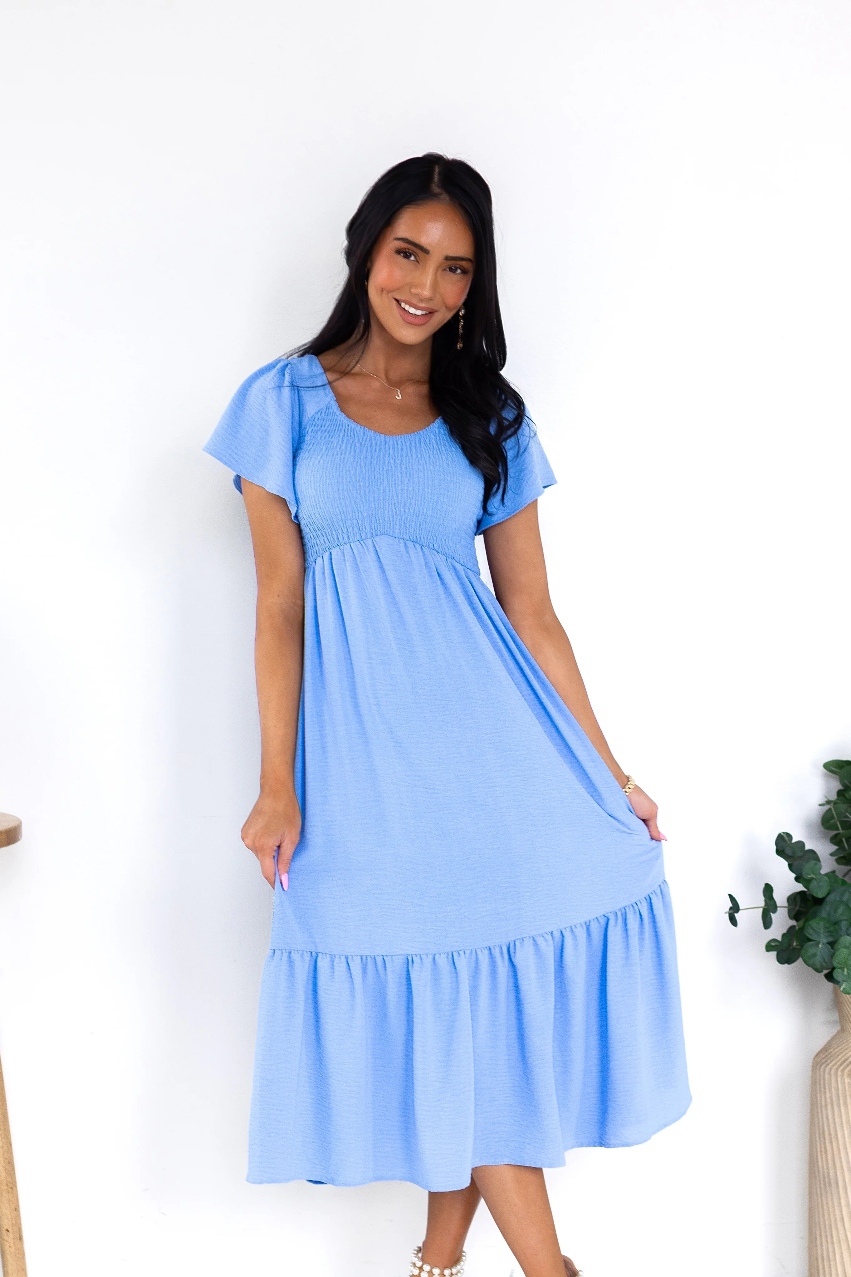 The Kendall Coastline Blue Dresses - XNAUWBI