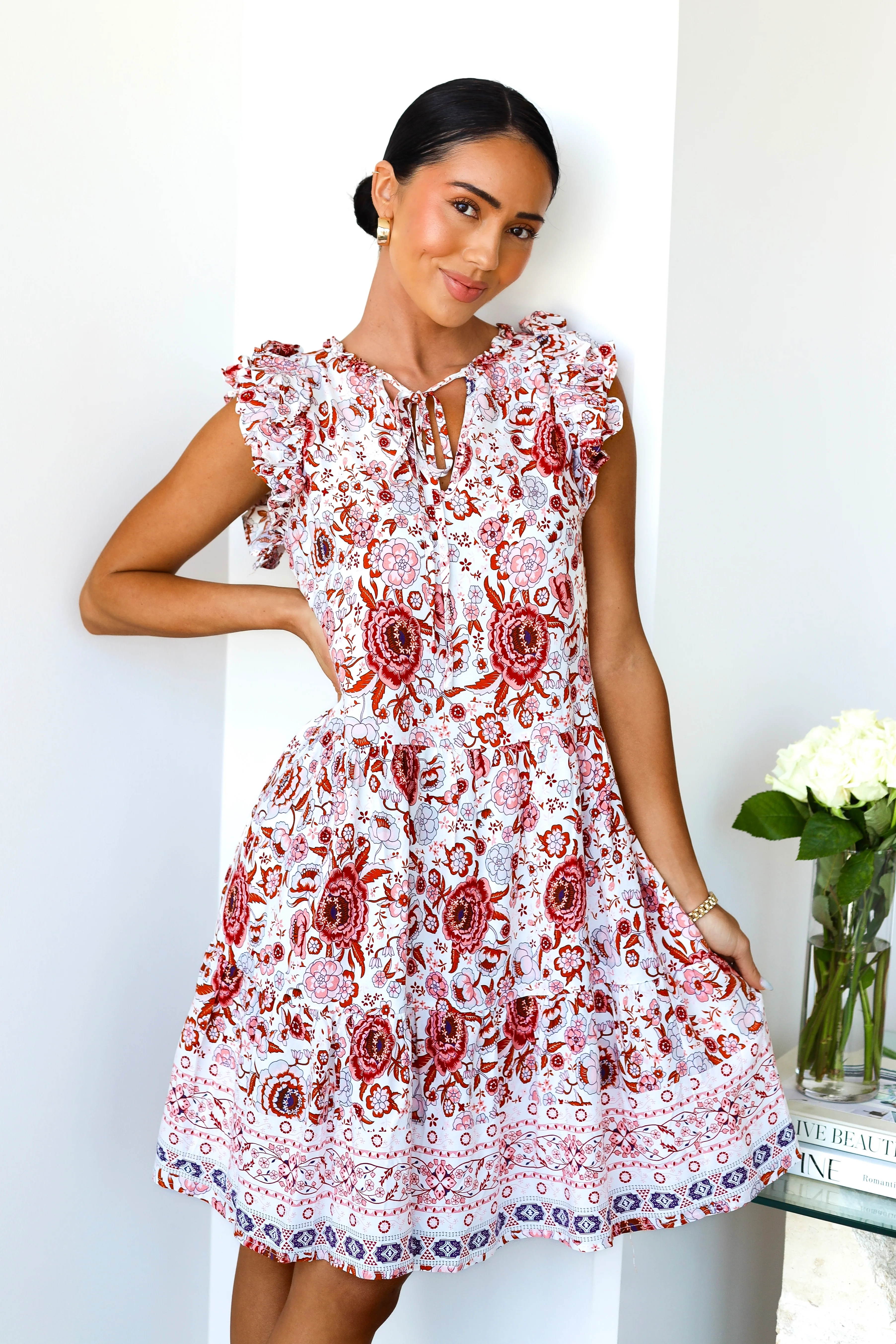 The Laurelian Rose Burst Dresses - XNAUWBI