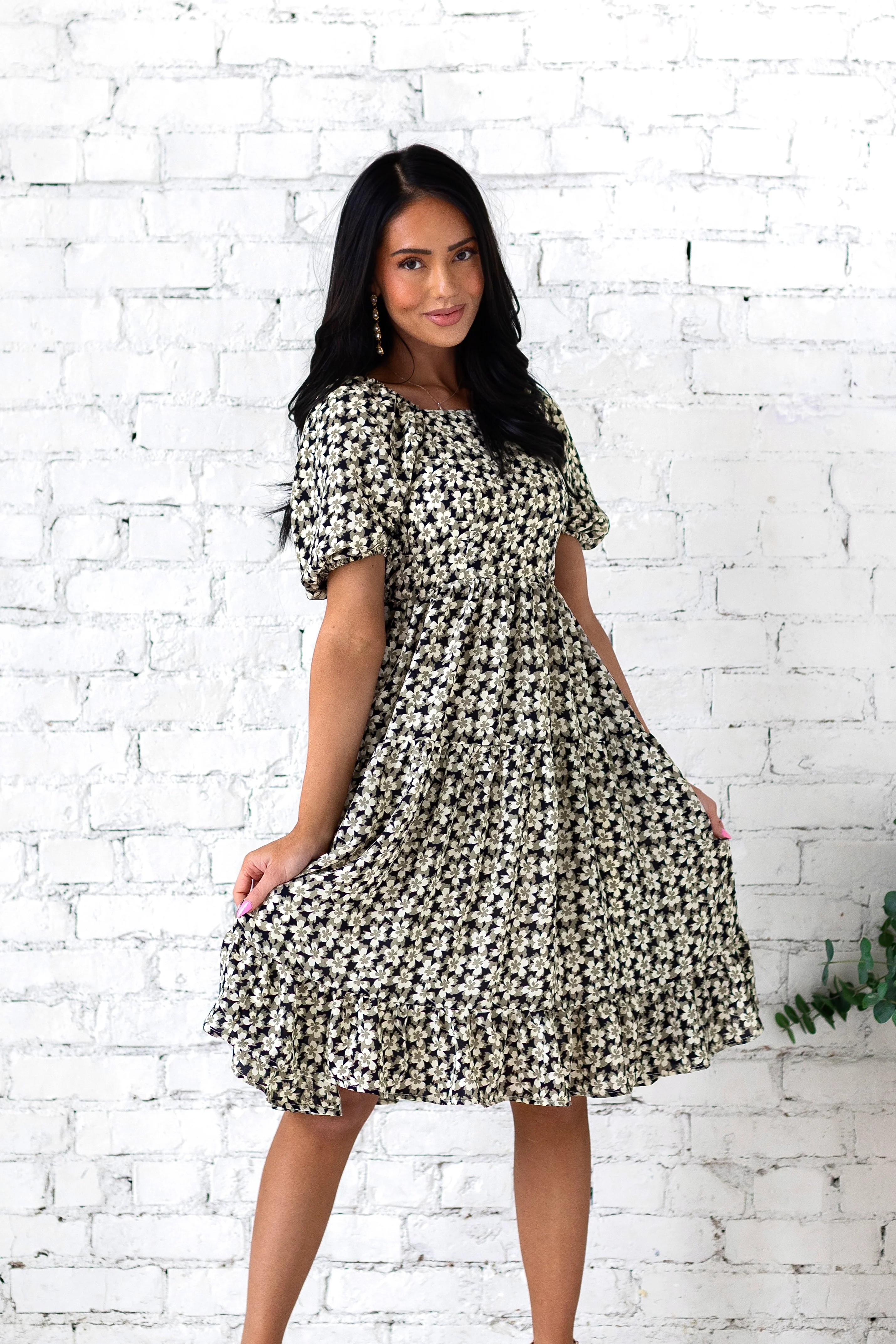 The Poppy Midnight Daisy Dresses - XNAUWBI