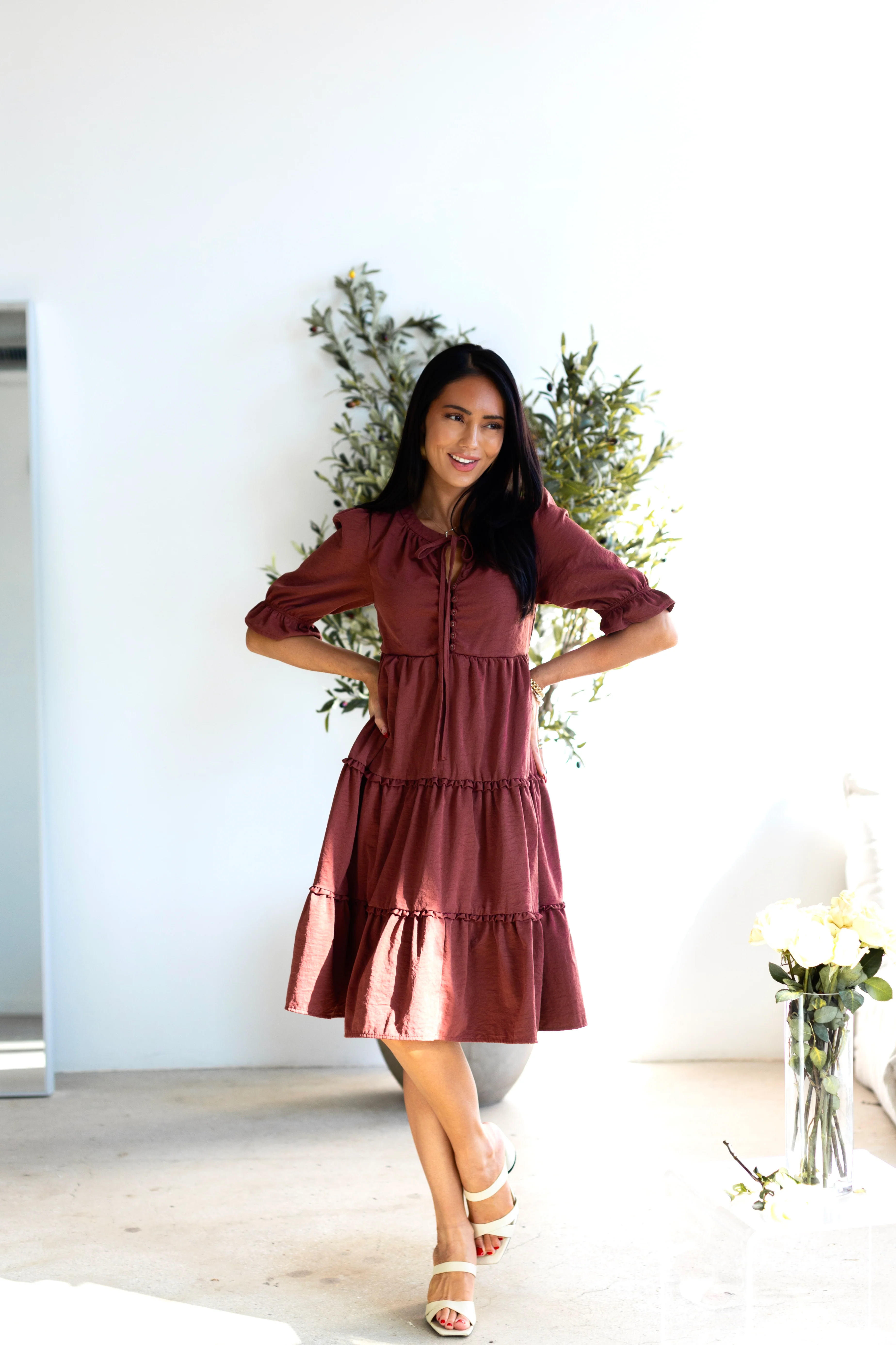 The Dove Apple Butter Dresses - XNAUWBI