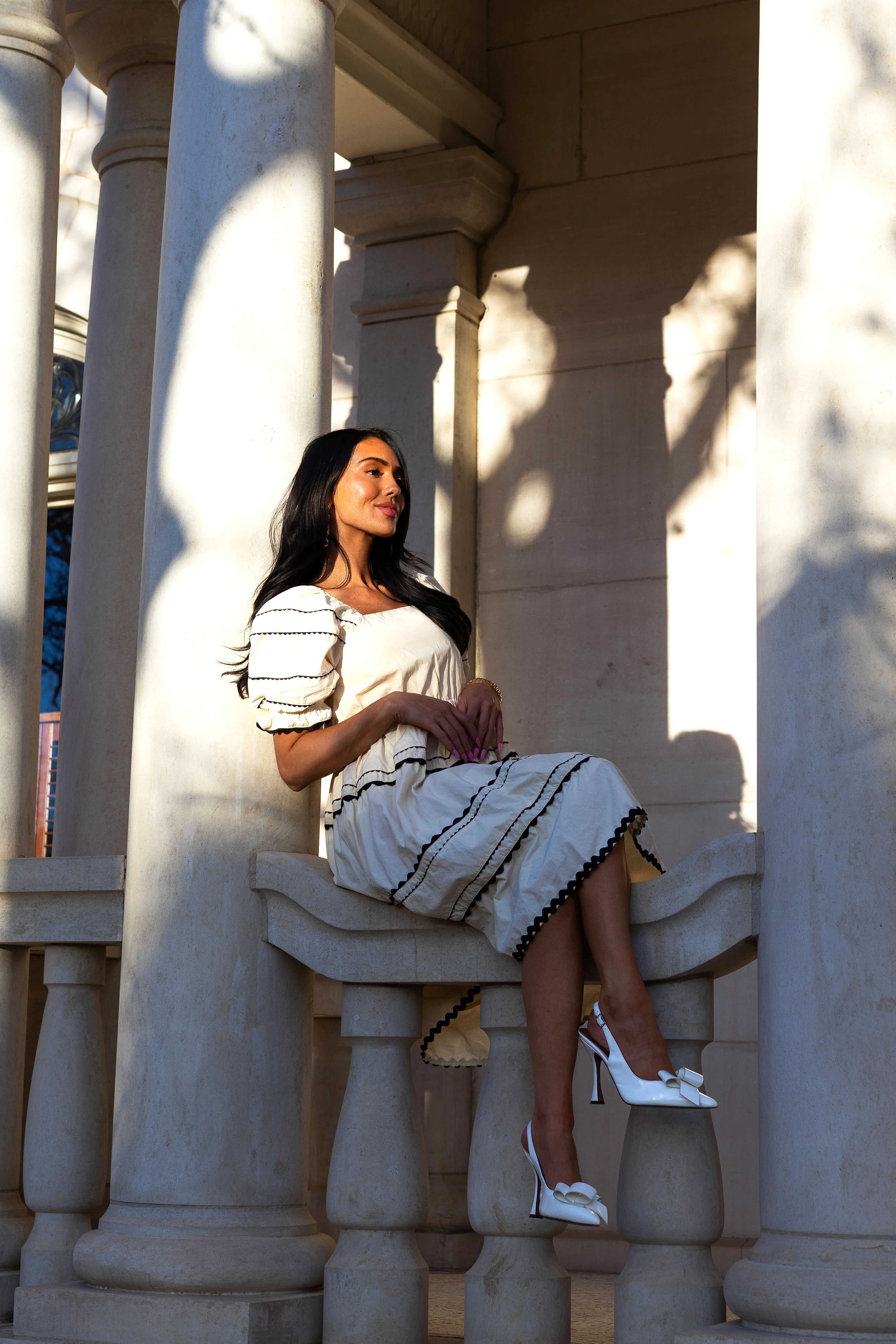 The Damson Cream Cloud Dresses - XNAUWBI