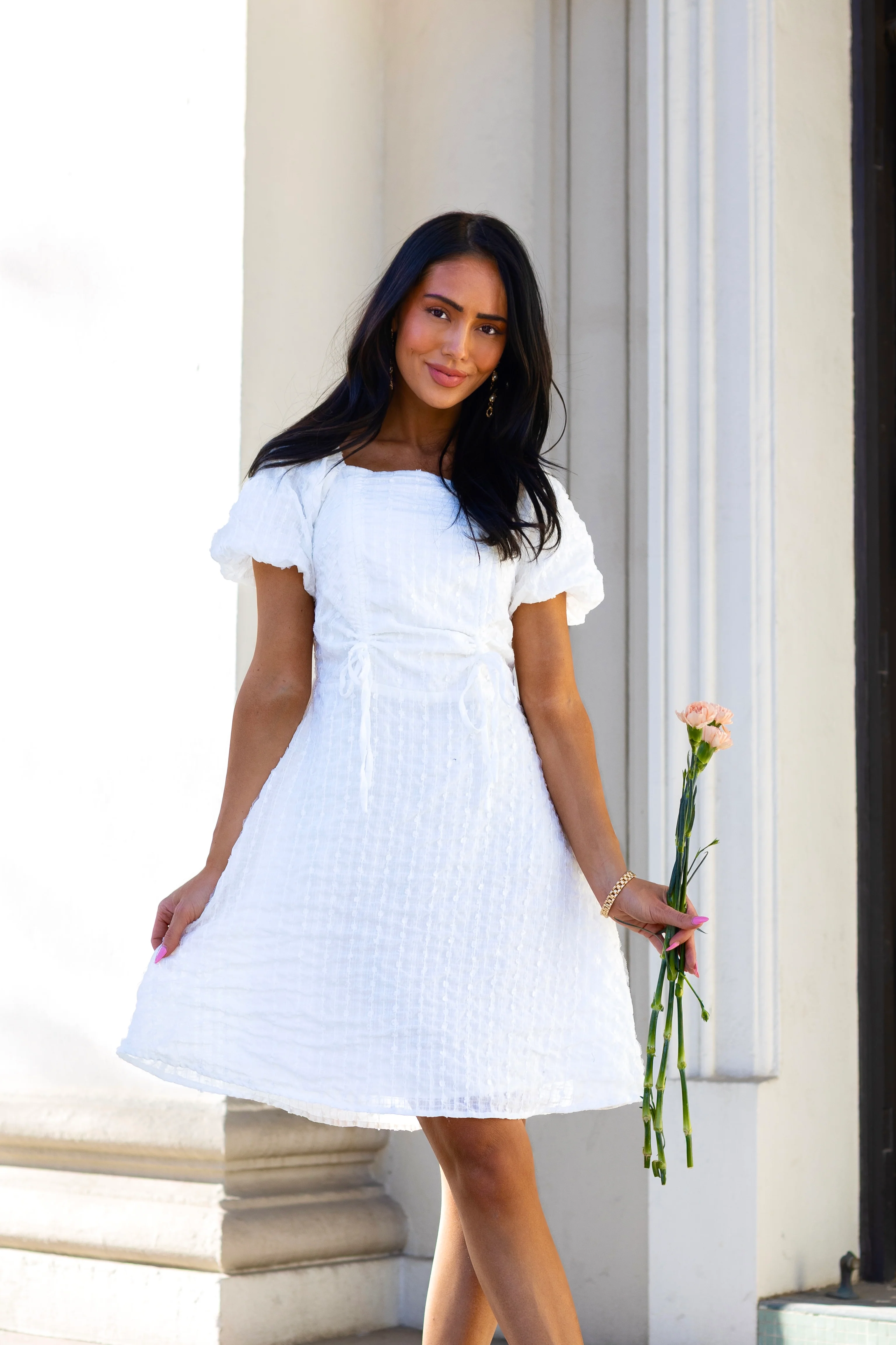 The Saylor White Dresses - XNAUWBI