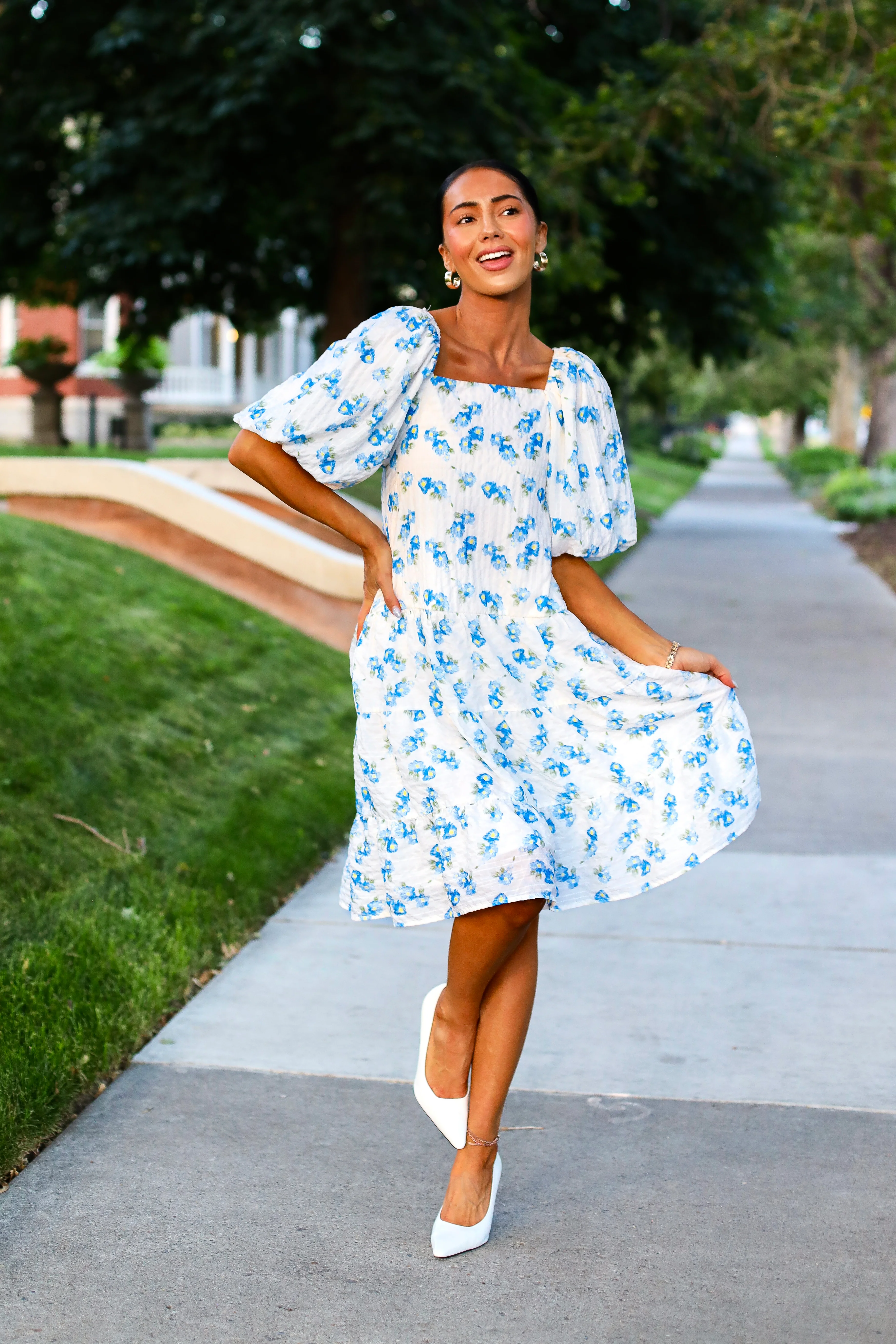The Clove Cornflower Dreams Dresses - XNAUWBI
