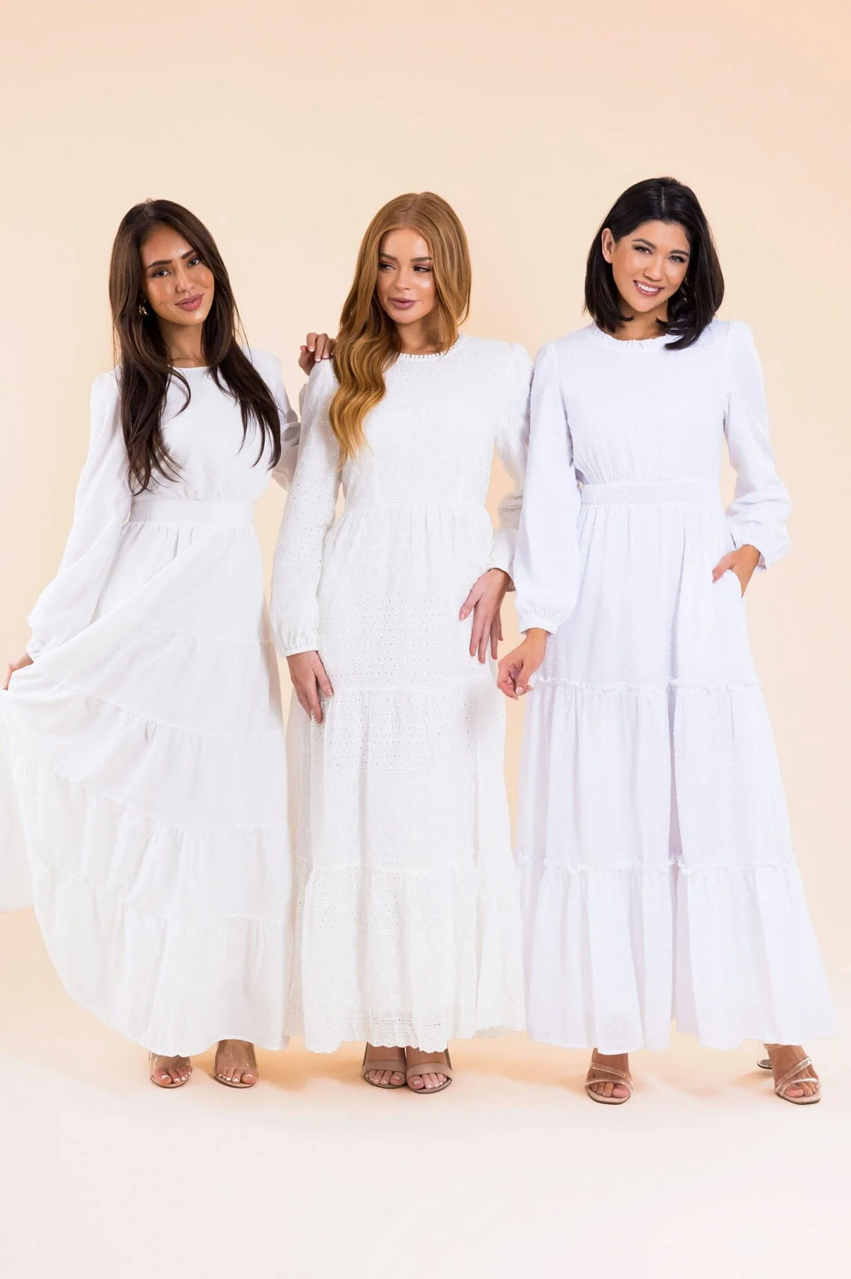 The Chalsey White Dresses - XNAUWBI