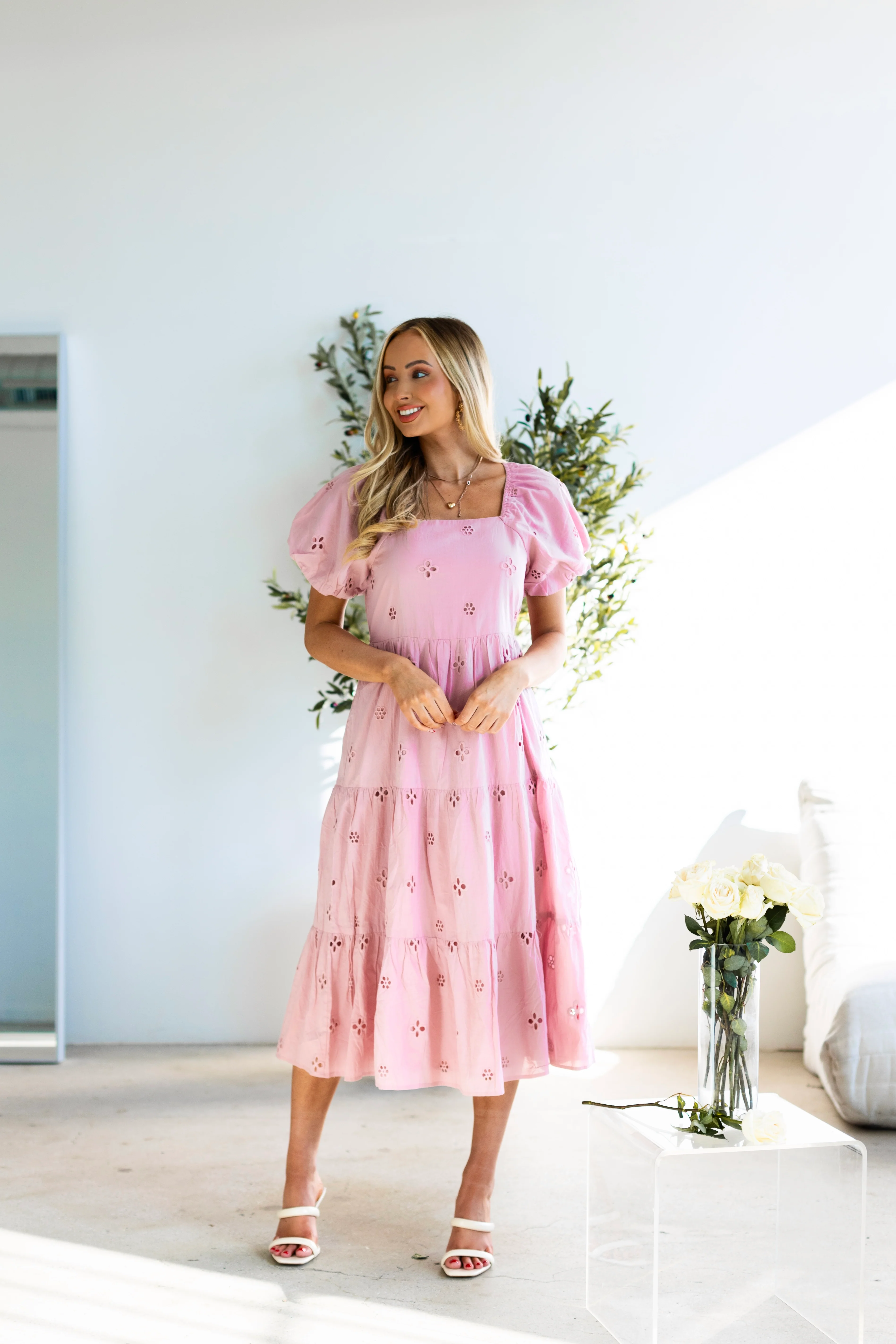 The Wynelle Dusty Mauve Dresses - XNAUWBI