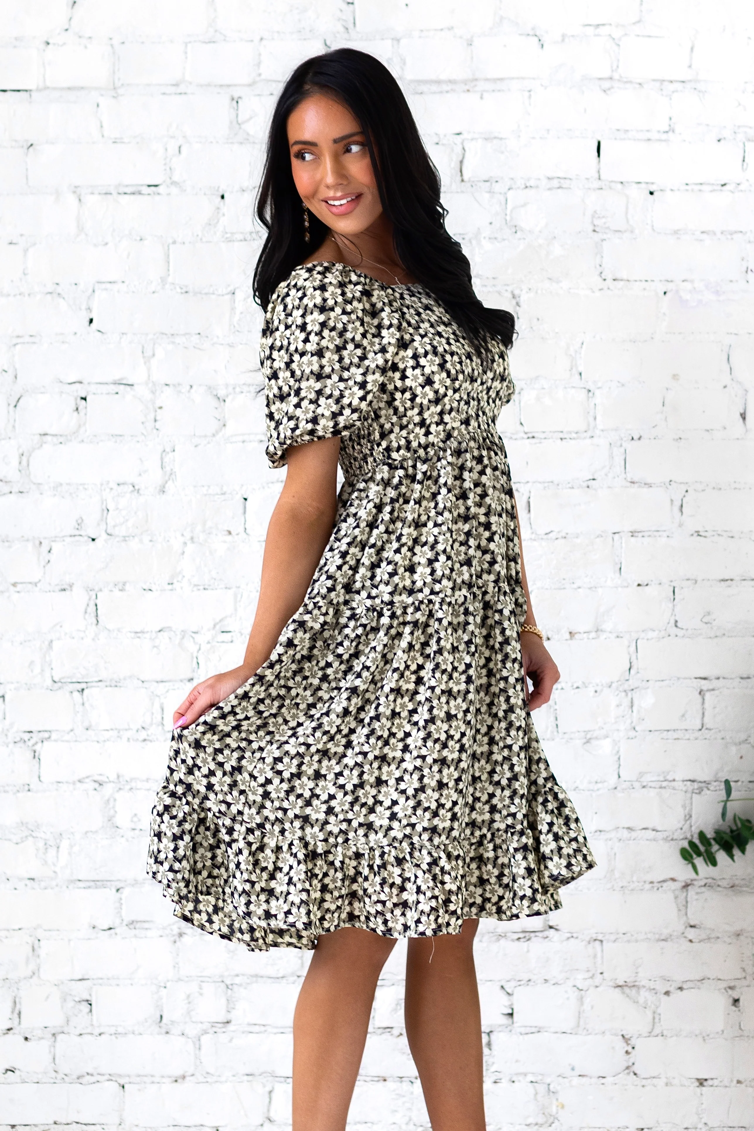 The Poppy Midnight Daisy Dresses - XNAUWBI
