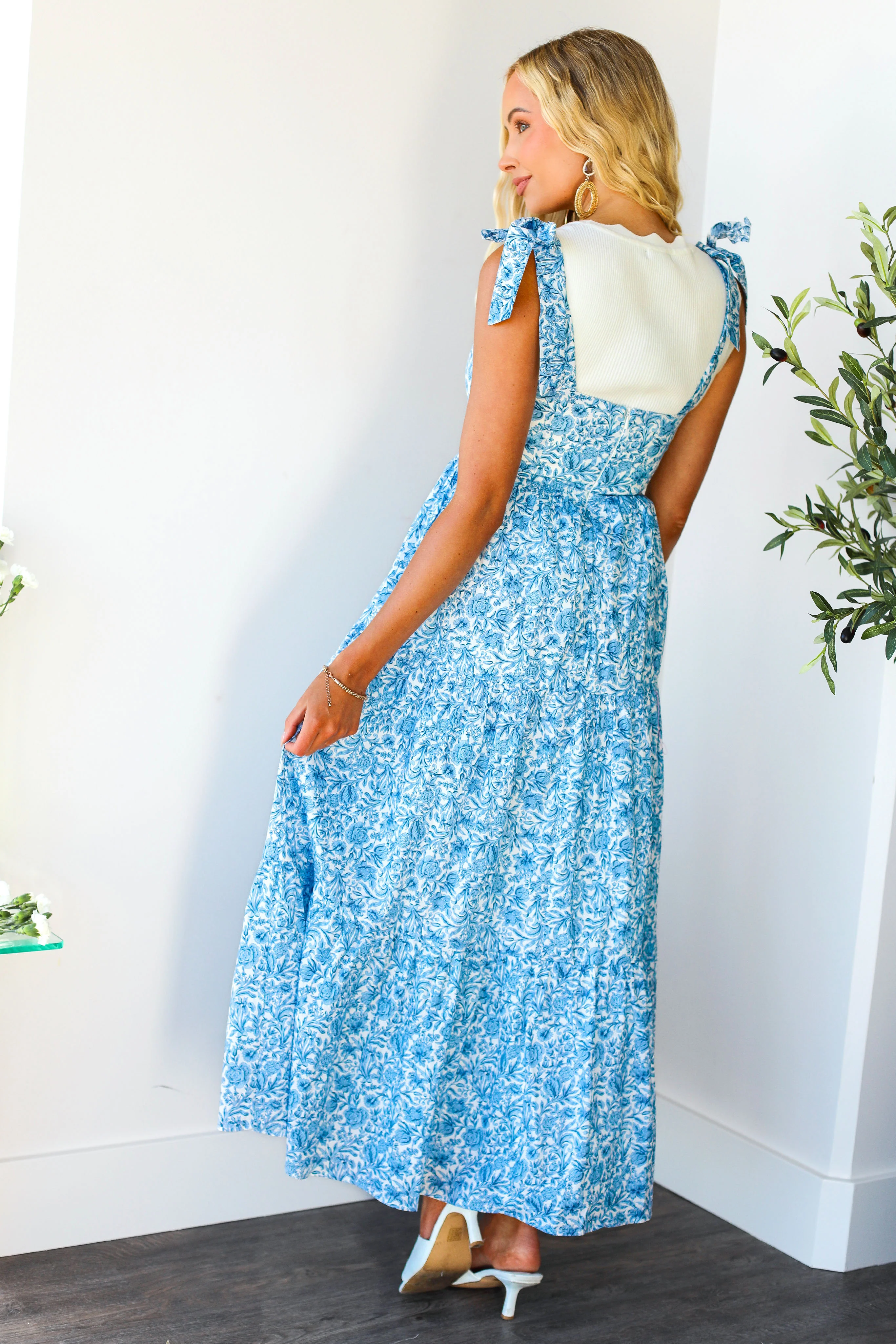 The Francine Lotus Ink Dresses - XNAUWBI