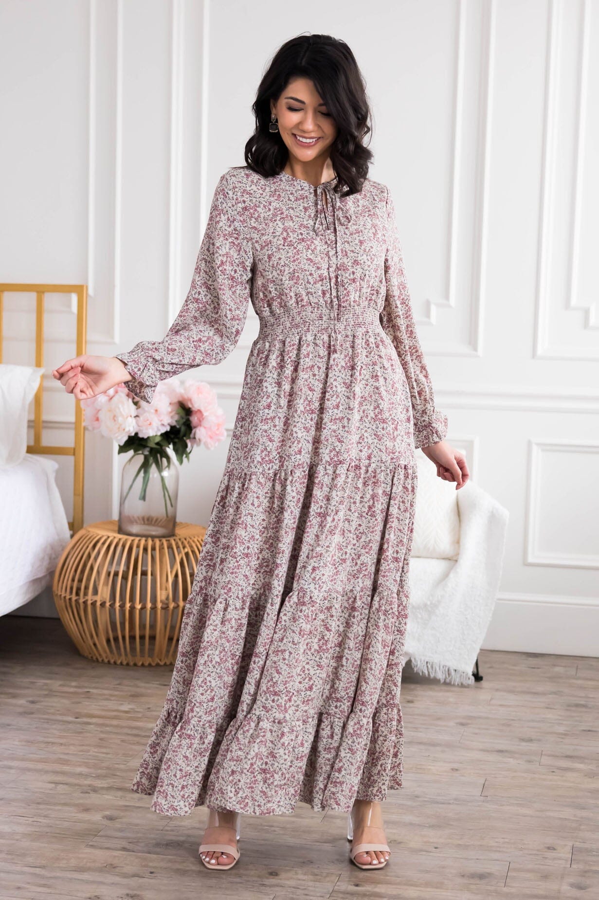The Wesley Delicate Rose Dresses - XNAUWBI
