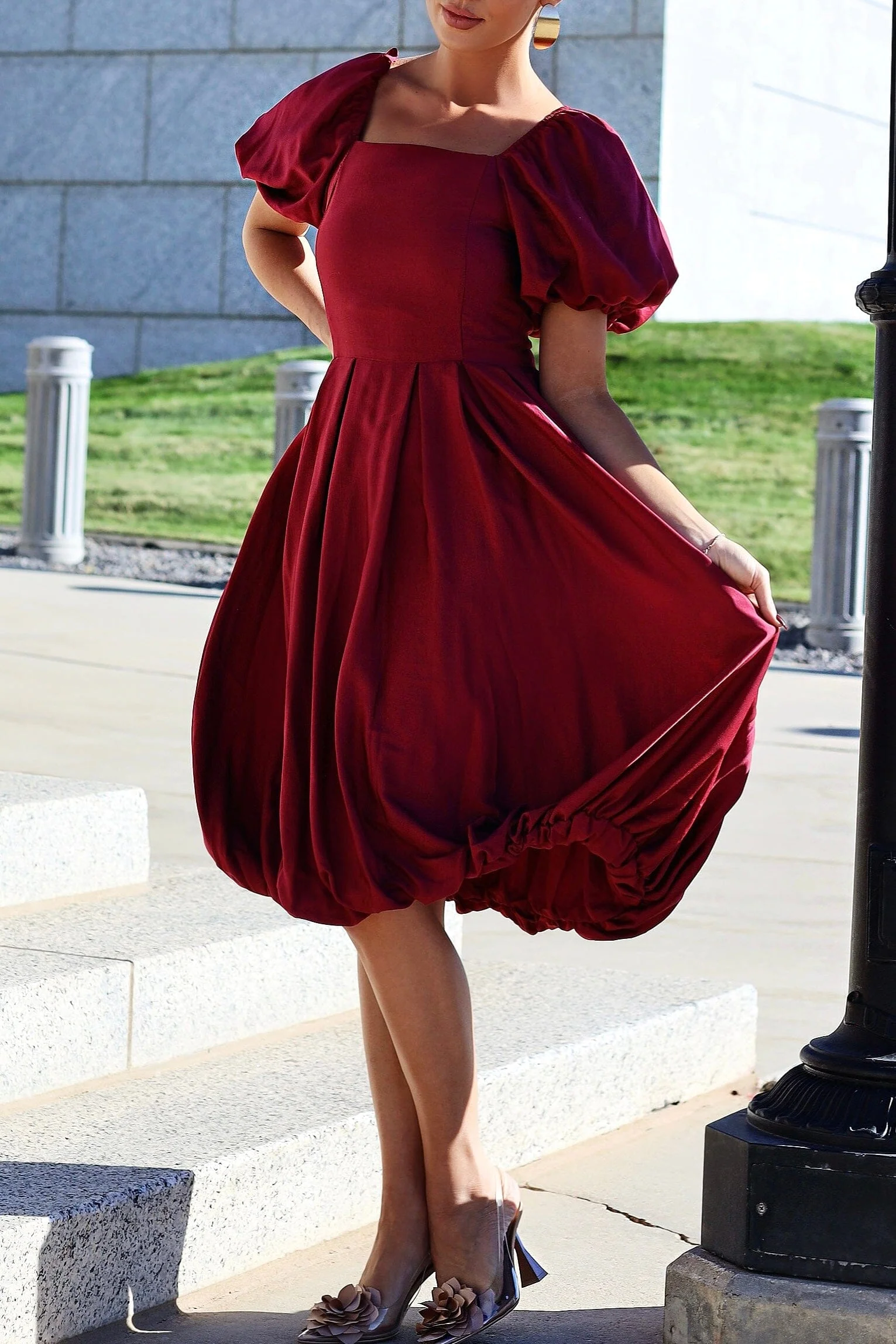 The Chanel Berry Red Dresses - XNAUWBI