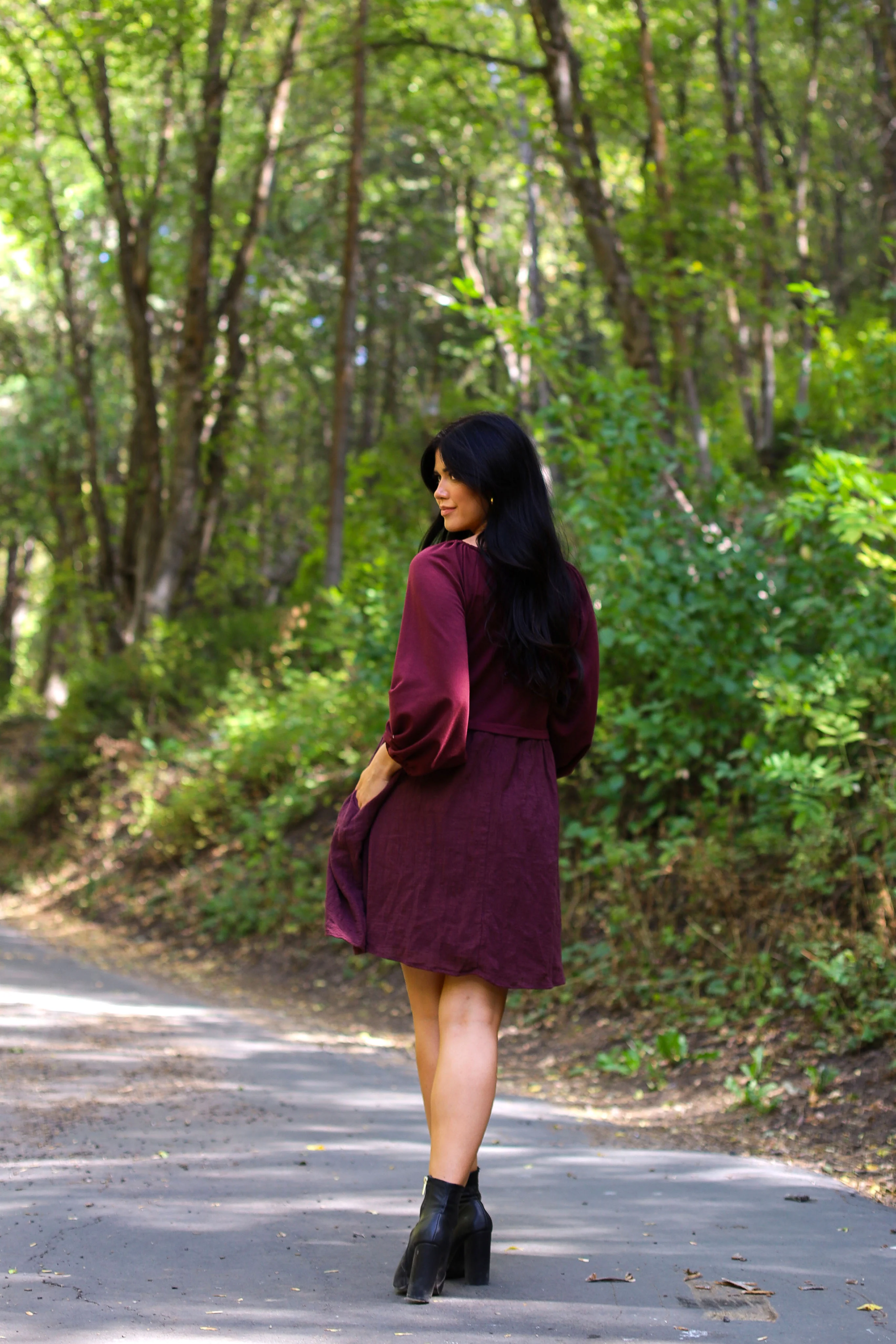 The Dawn Cranberry Dresses - XNAUWBI