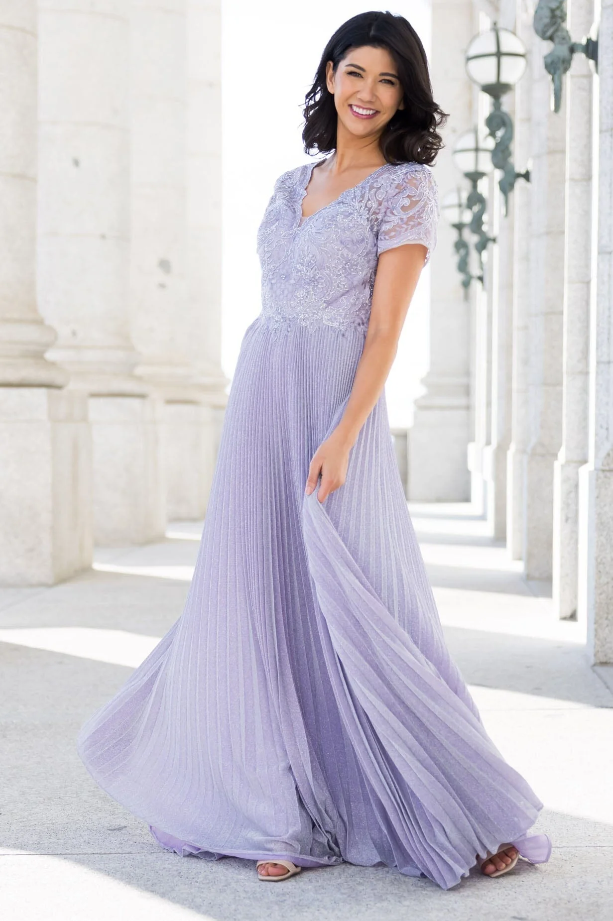 The Tiana Iris Sparkle Dresses - XNAUWBI